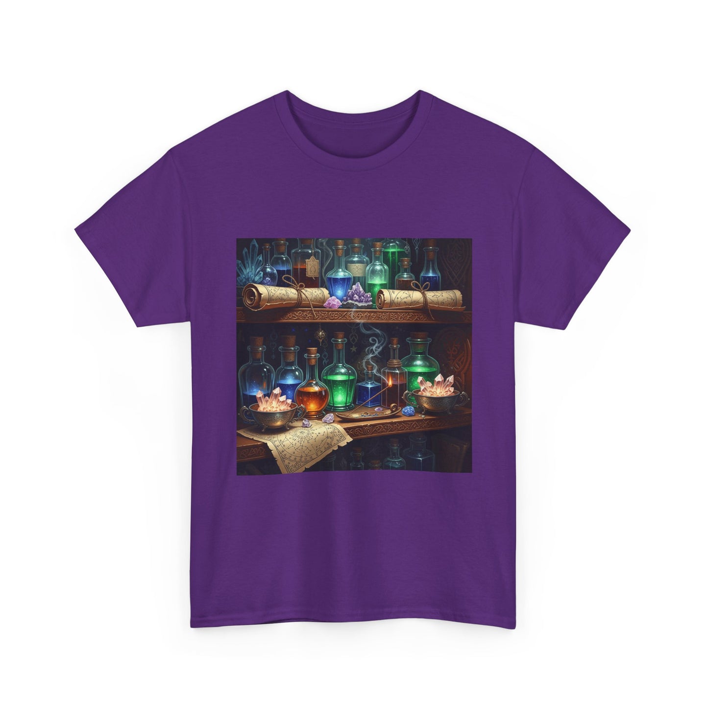 Witch's Potion Shelf Halloween Tee