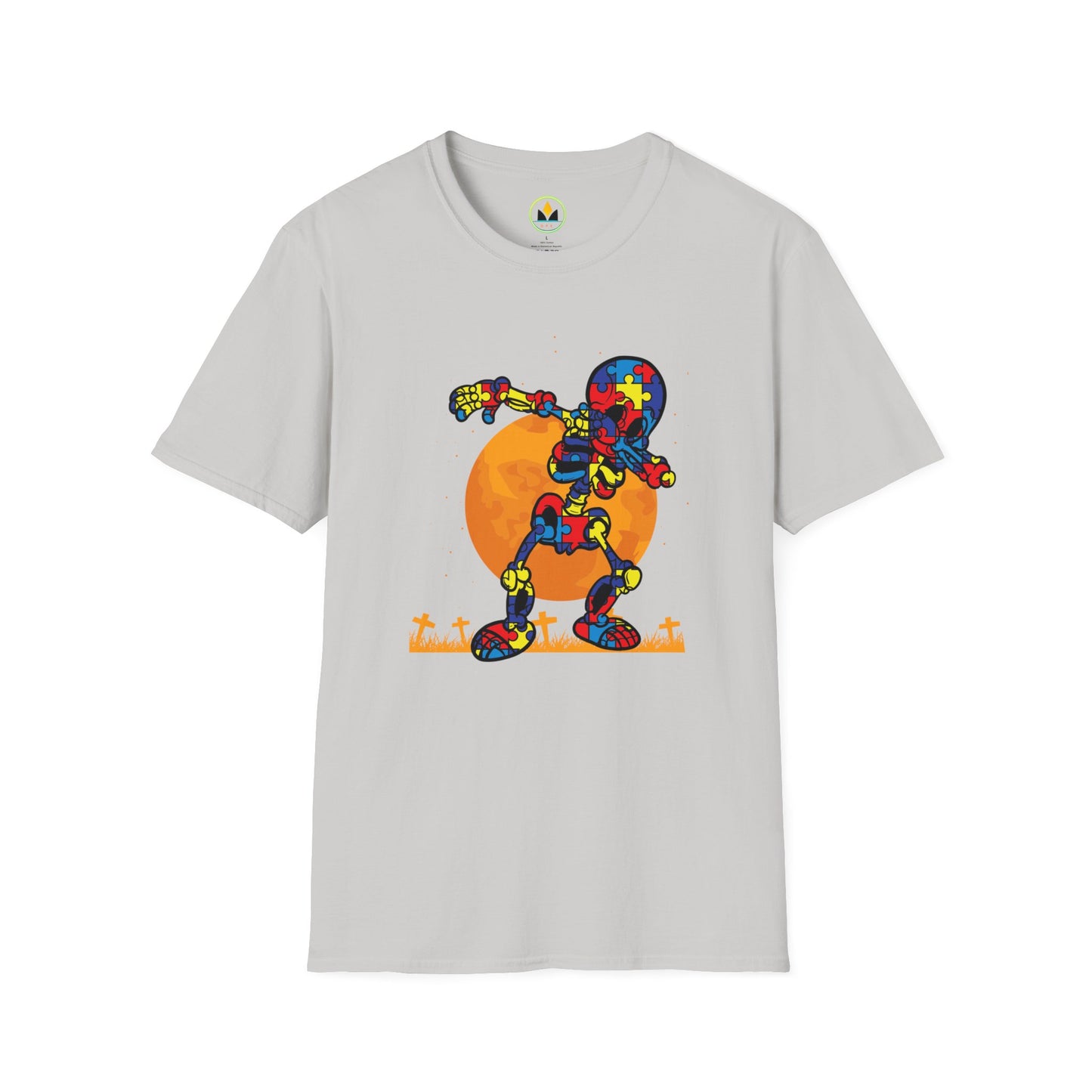 Autism Awareness Halloween Hero Tee - Embrace Uniqueness & Celebrate Differences Unisex Softstyle