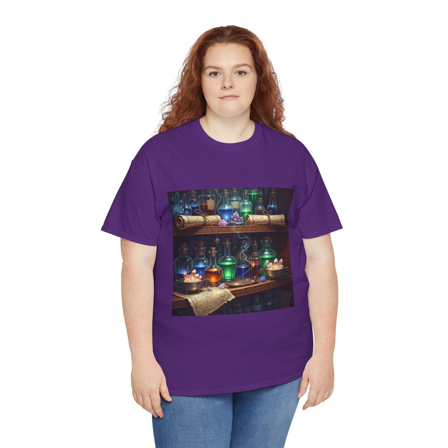 Witch's Potion Shelf Halloween Tee
