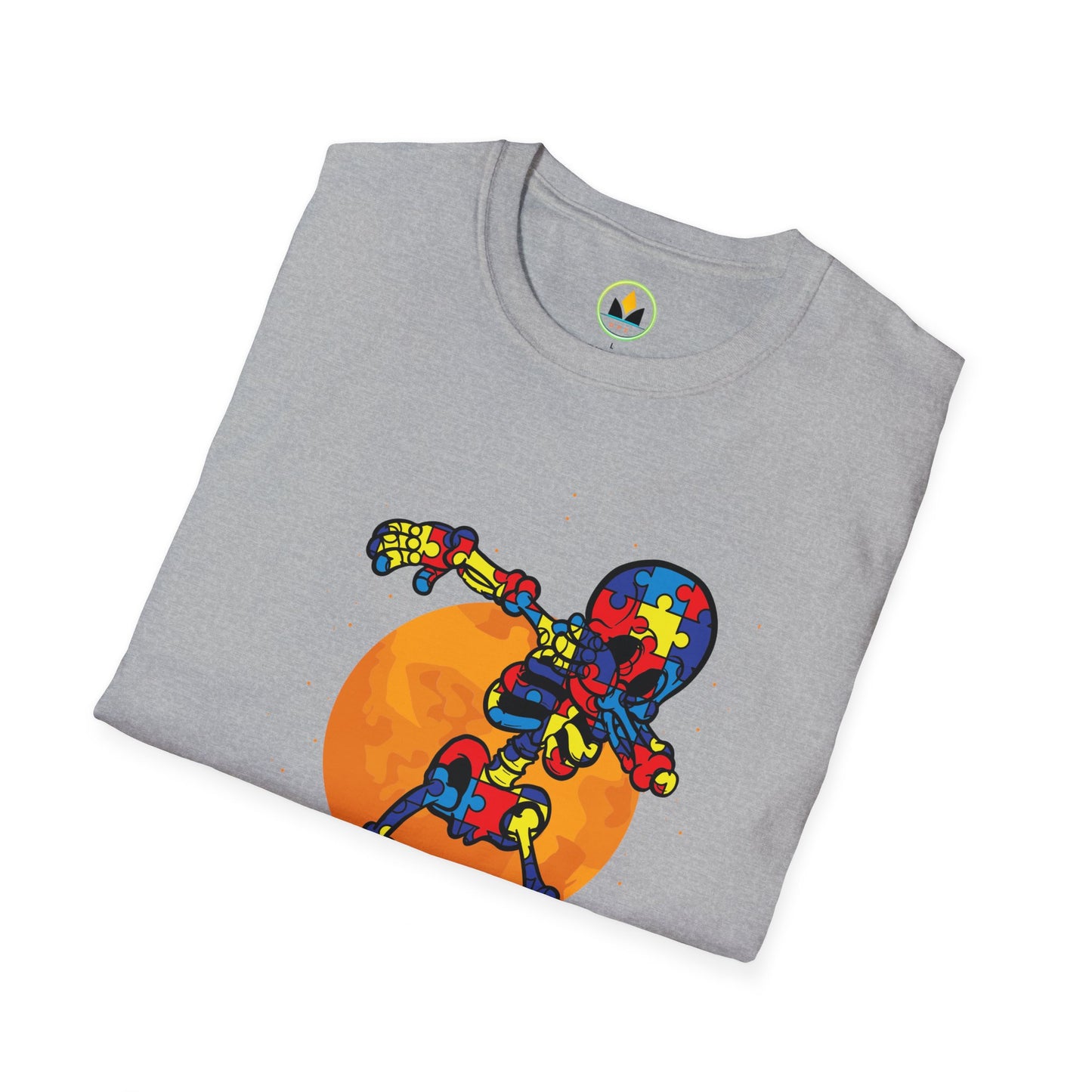 Autism Awareness Halloween Hero Tee - Embrace Uniqueness & Celebrate Differences Unisex Softstyle