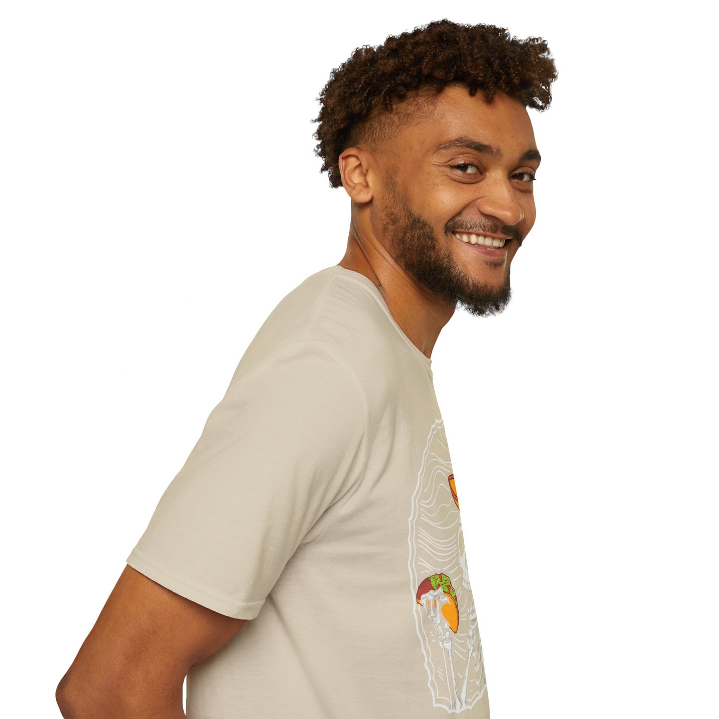 Fiesta of Frights - Sombrero Skeleton Taco Halloween Unisex T-Shirt