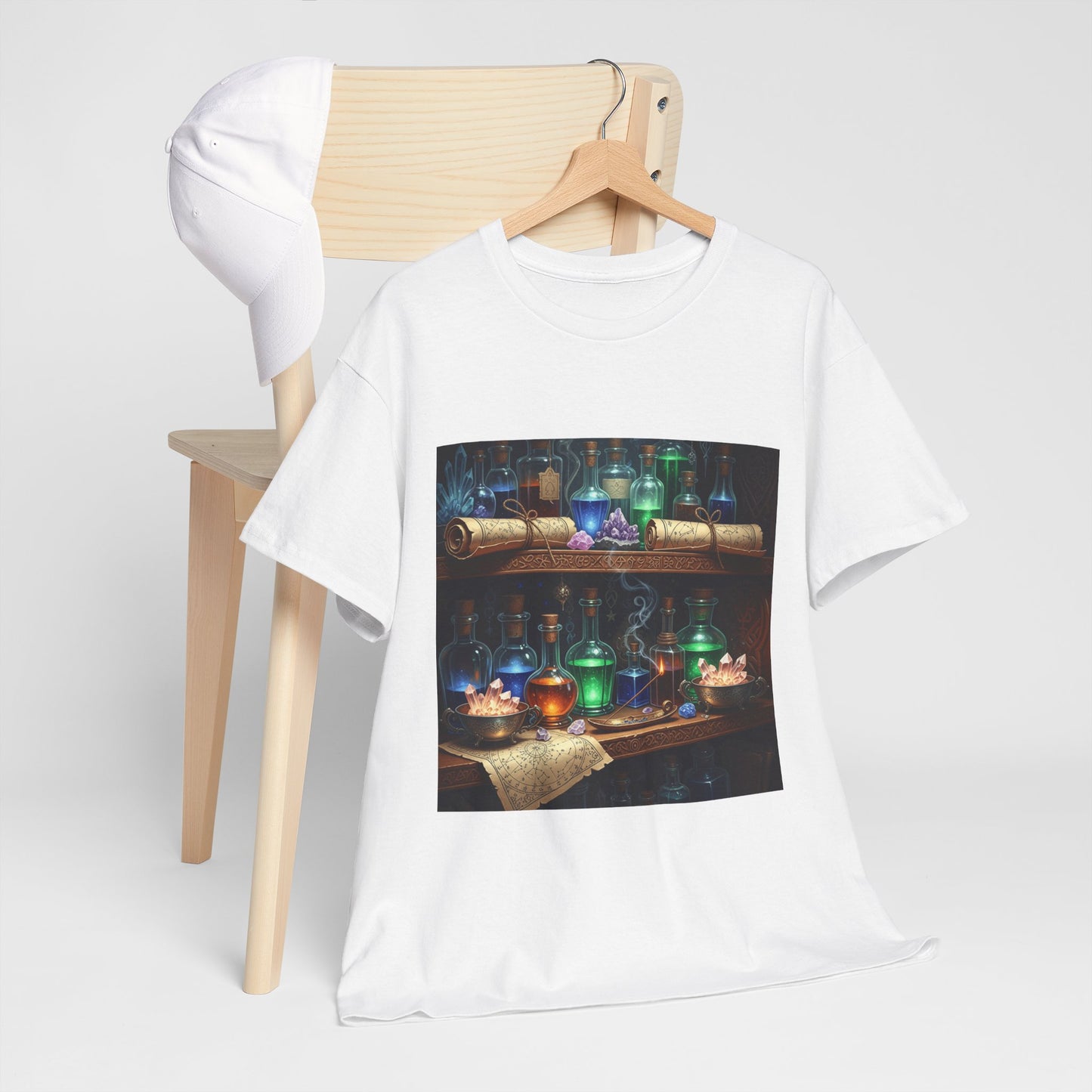Witch's Potion Shelf Halloween Tee