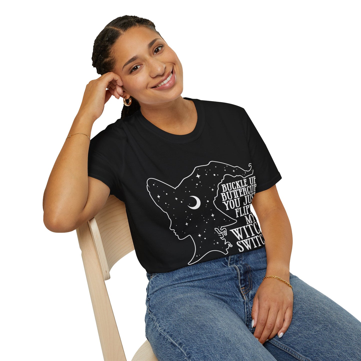 Spooky ‘Witch Switch’ Halloween Tee - Fun & Festive Holiday Apparel