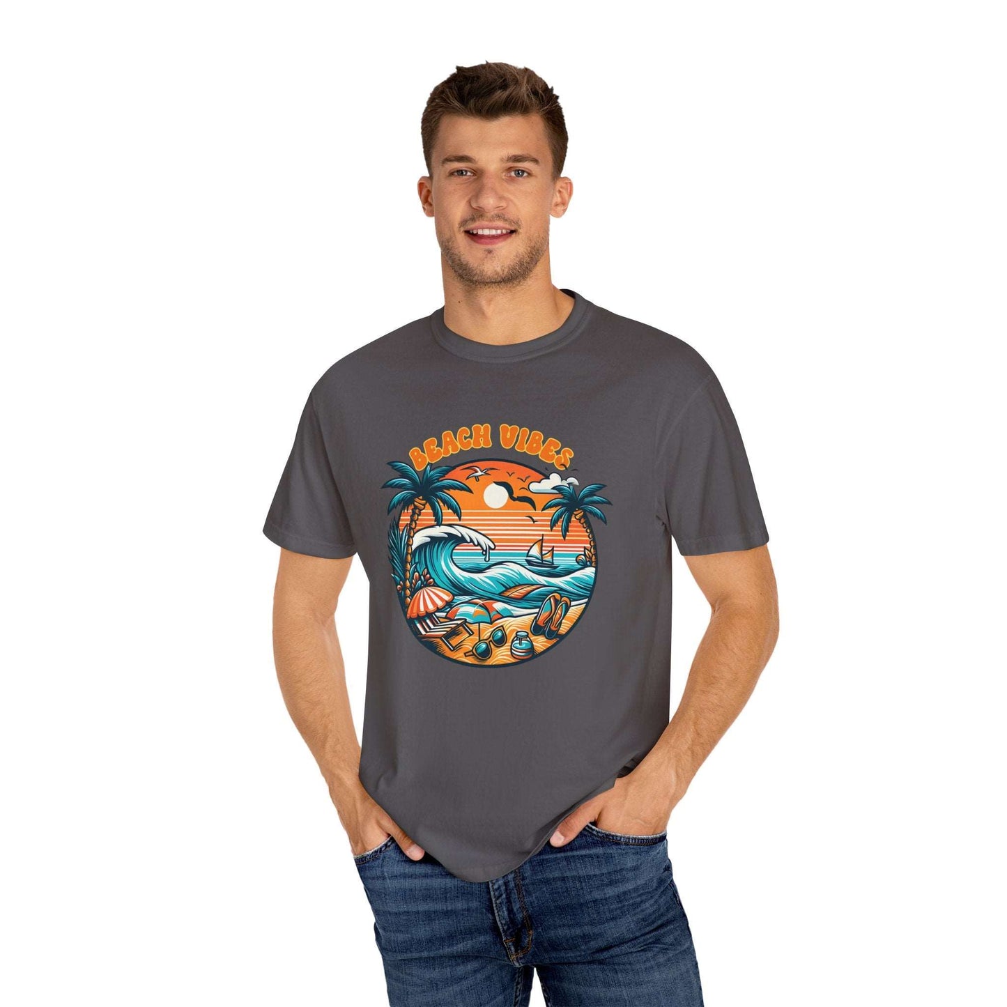 Beach Vibes - Retro Summer Bliss T-Shirt
