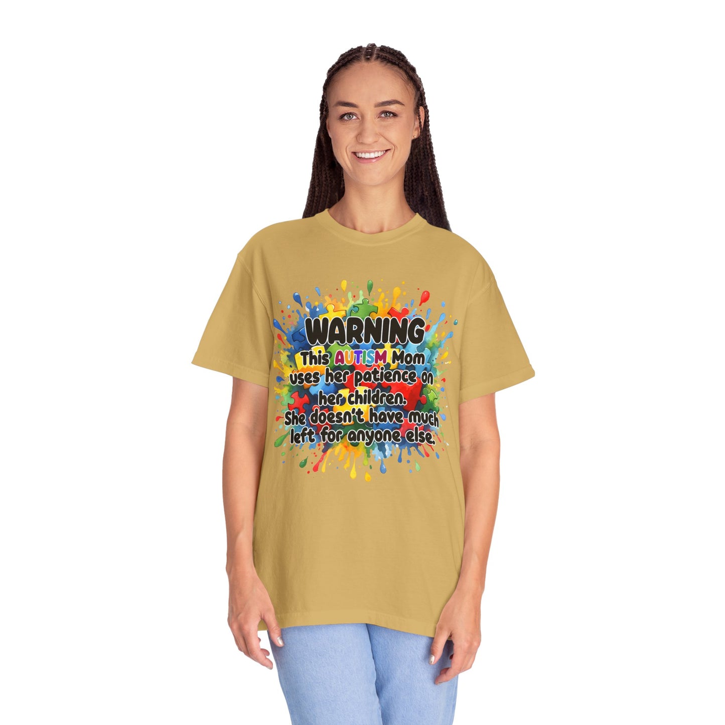 Autism Mom’s Patience Statement T-Shirt: Bold & Empowering