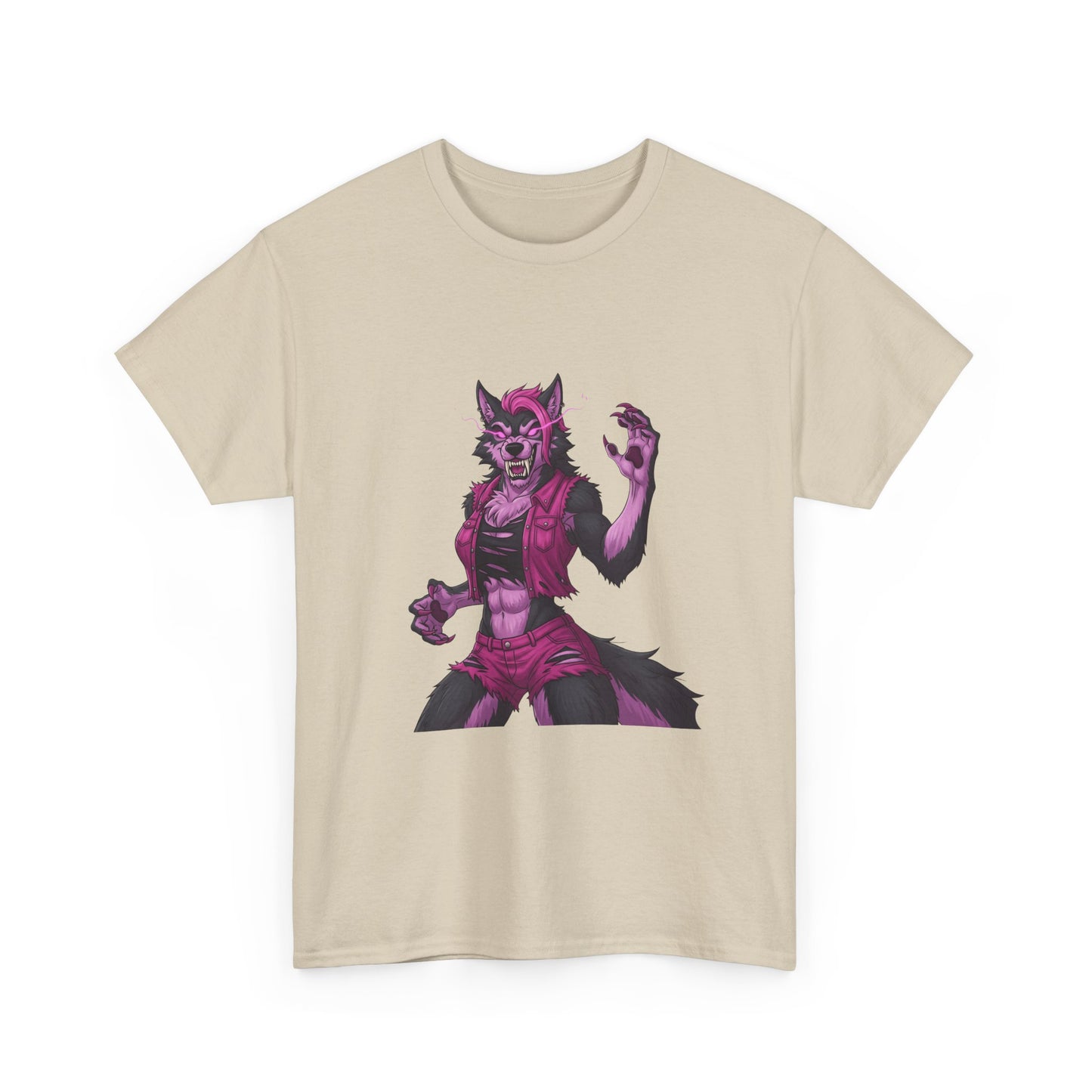 Fierce Werewolf Fights Cancer Tee