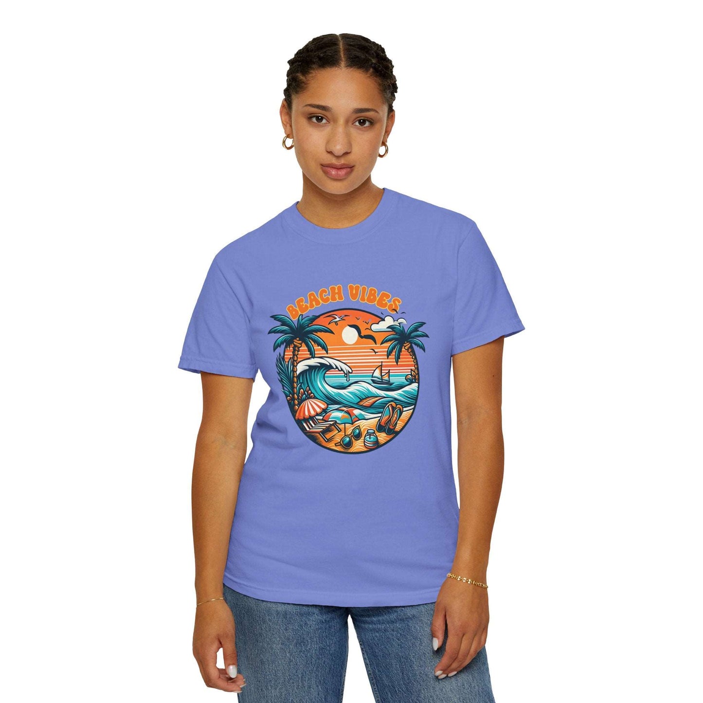 Beach Vibes - Retro Summer Bliss T-Shirt