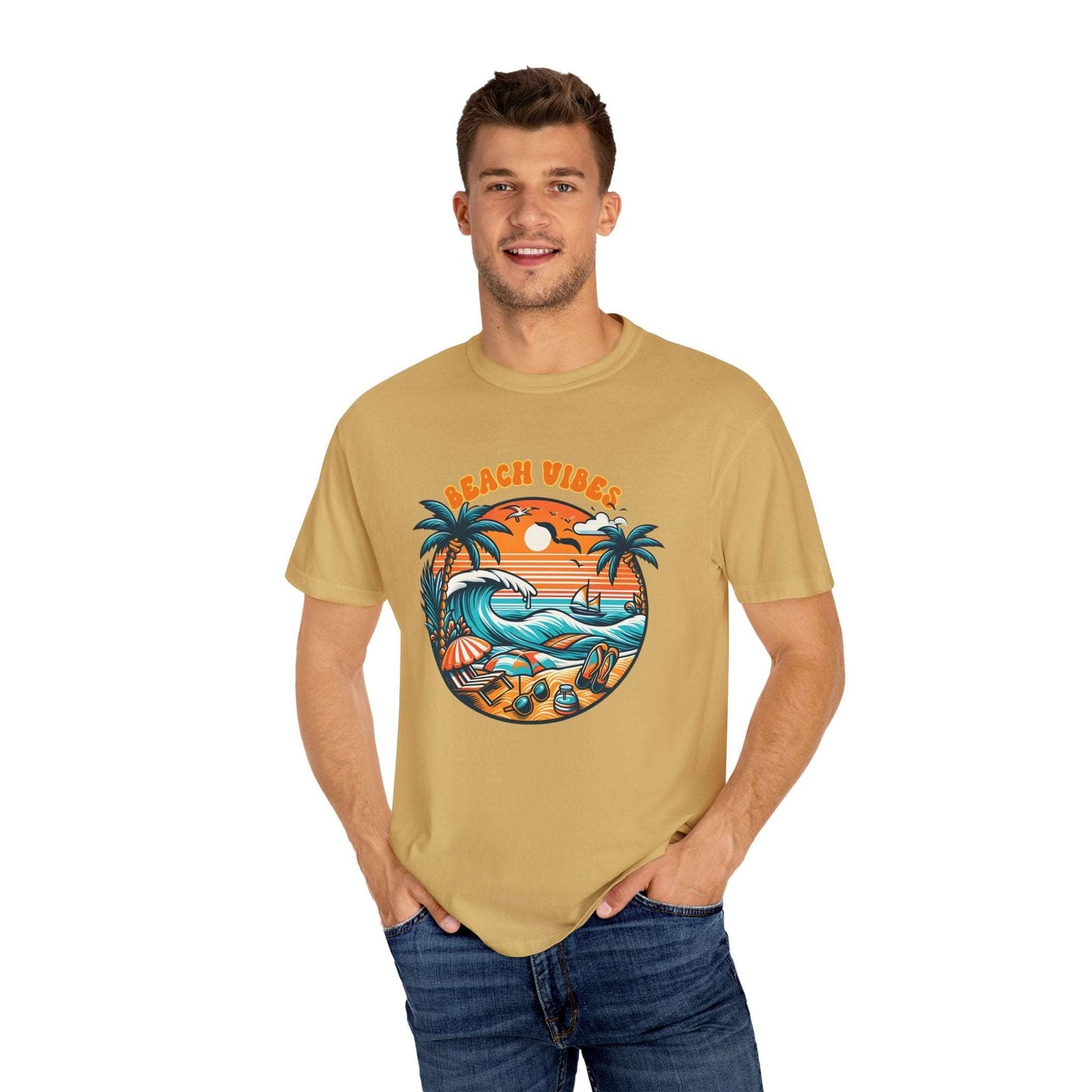Beach Vibes - Retro Summer Bliss T-Shirt