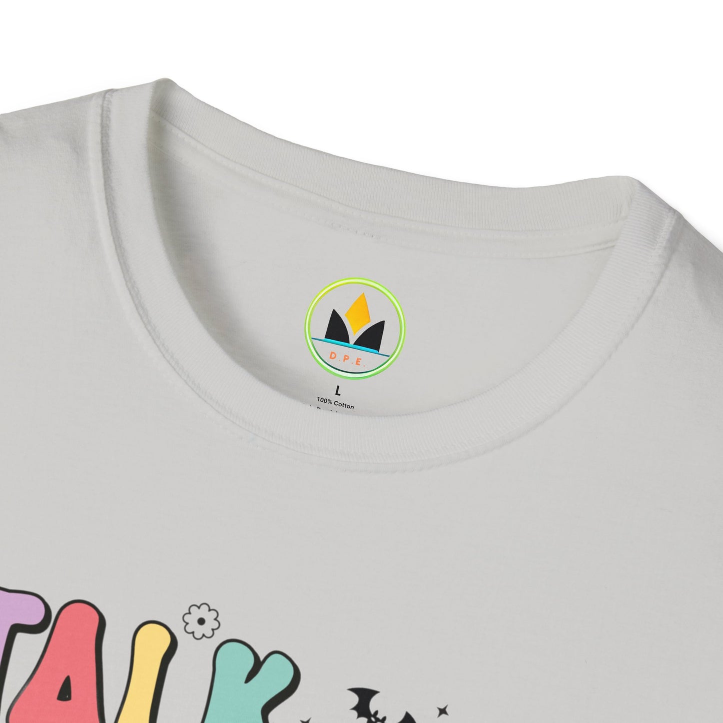 TALK SPOOKY TO ME - Fun Halloween Unisex Softstyle T-Shirt