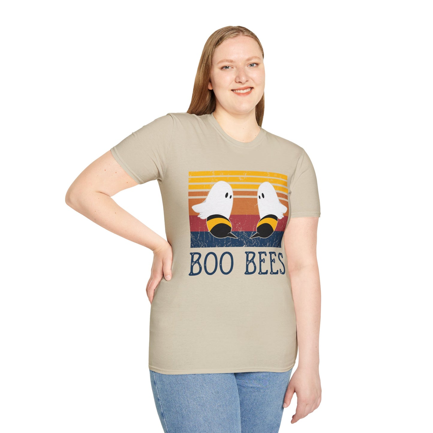 BOO BEES - Humorous Halloween Ghost-Bee Unisex T-Shirt