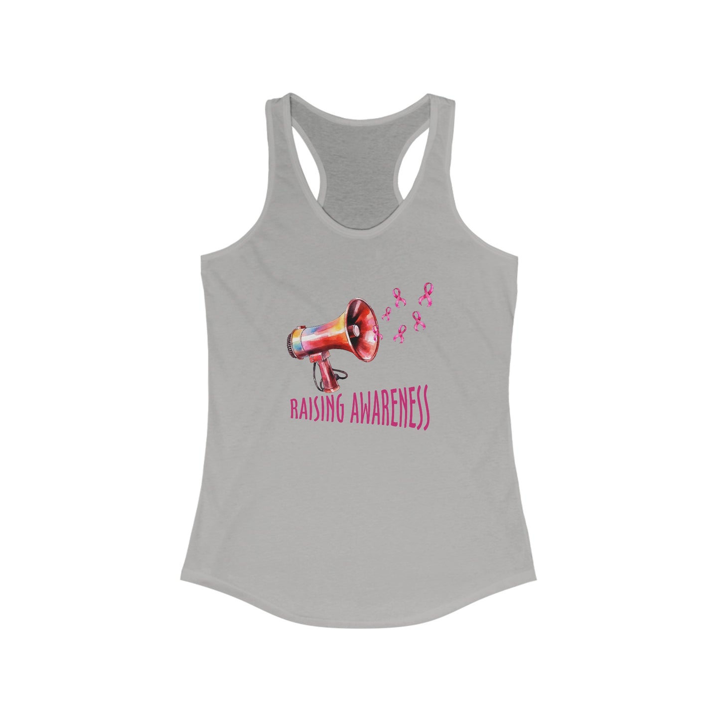 Empower Pink - Women’s ‘Raising Awareness’ Megaphone Tank Top