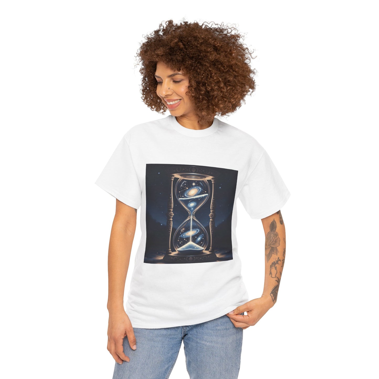 Cosmic Horror Hourglass Halloween Tee