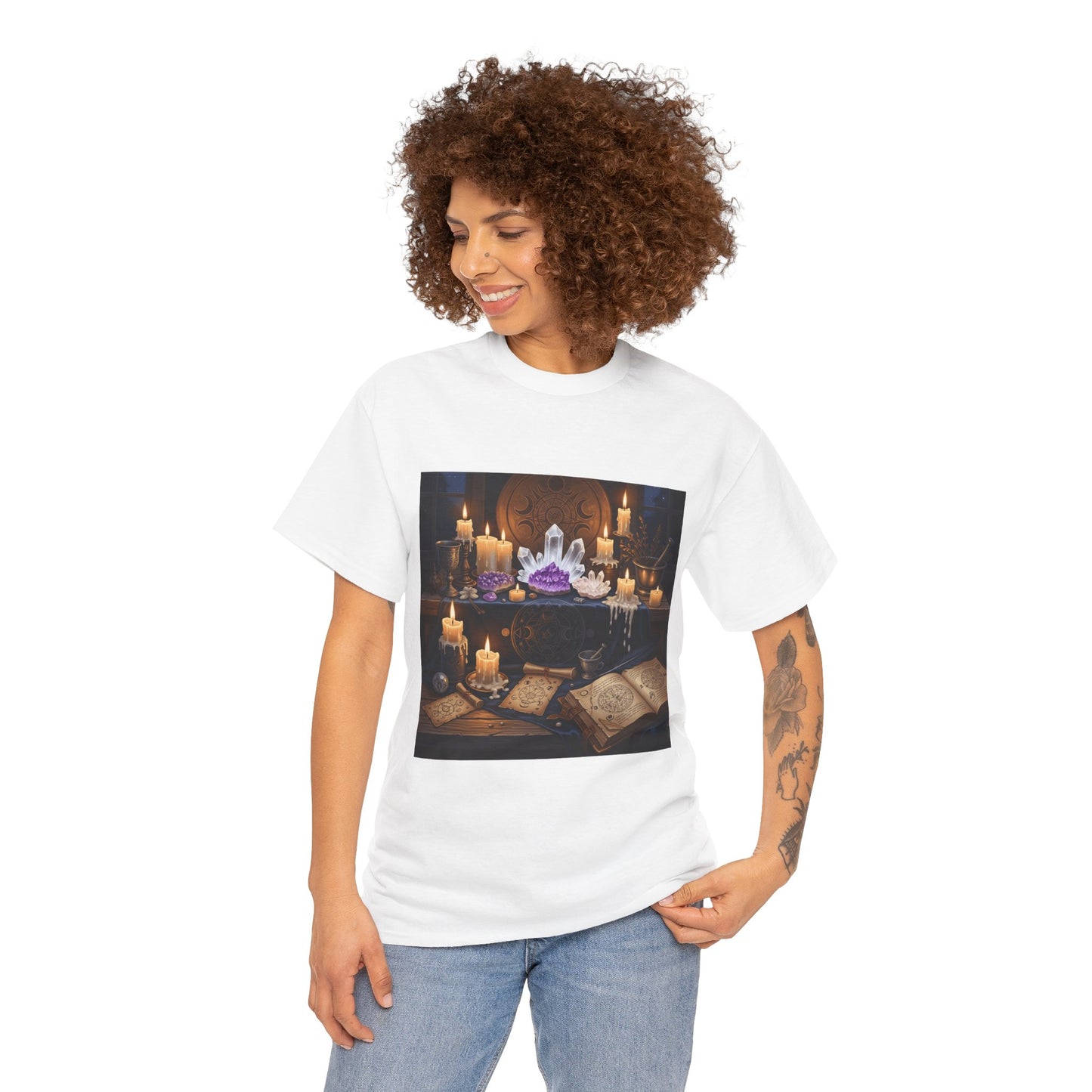 Witch's Ritual Altar Halloween Tee