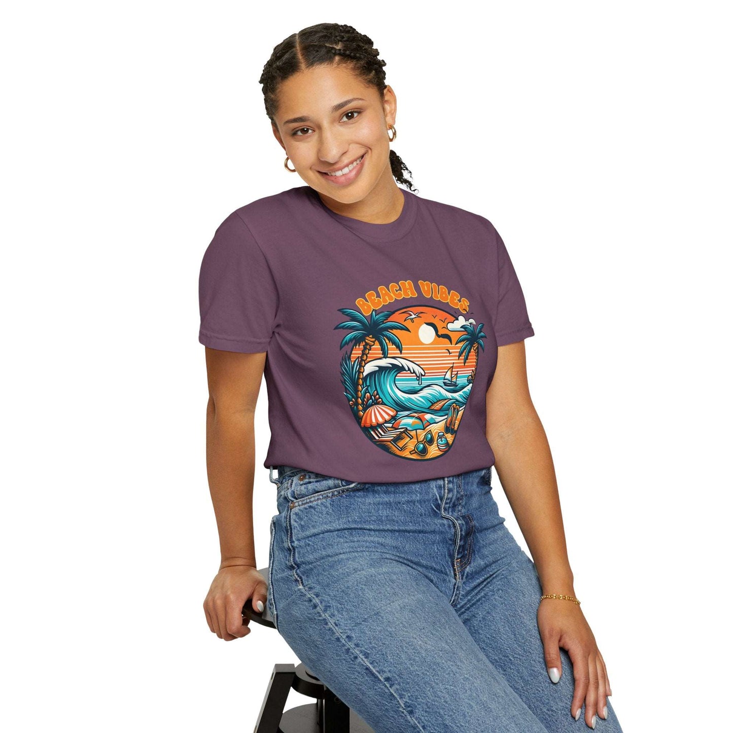 Beach Vibes - Retro Summer Bliss T-Shirt