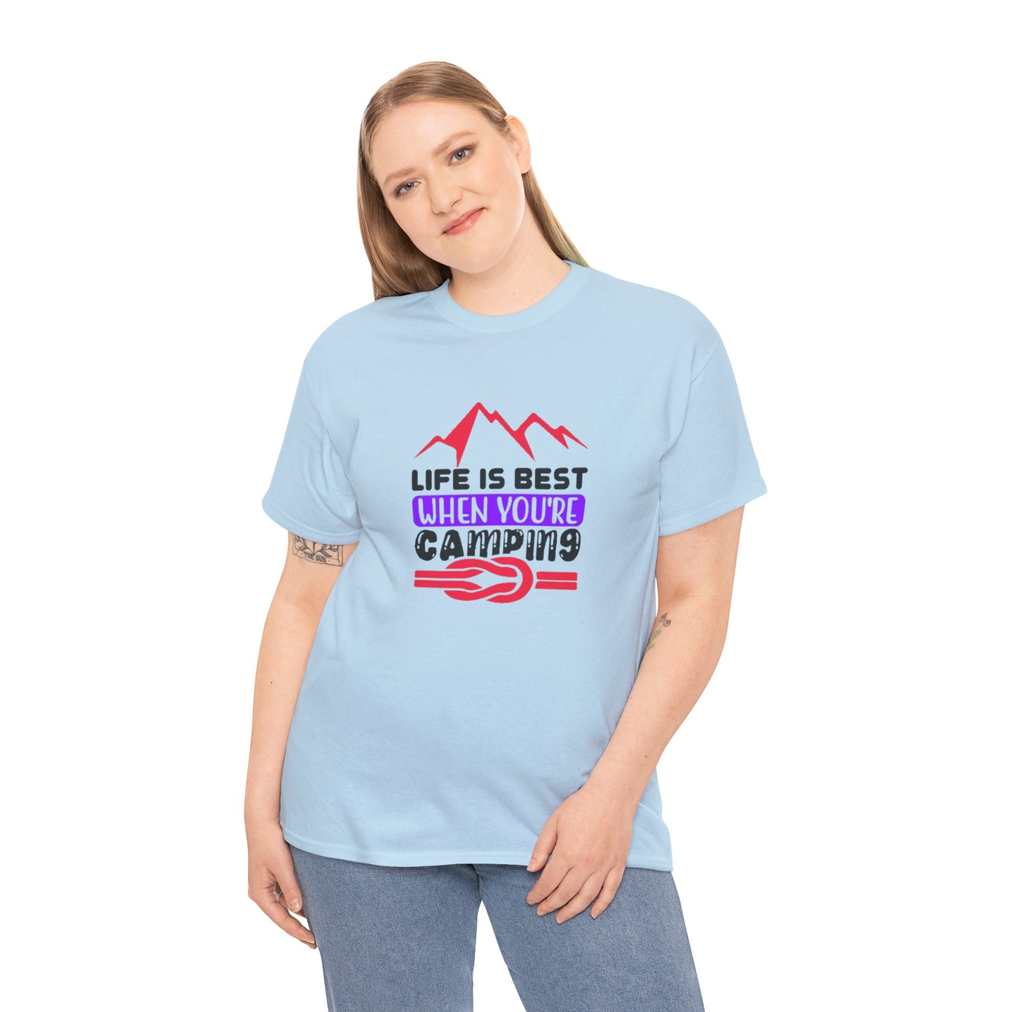 Mountain Adventure Camping Tee – Embrace the Great Outdoors