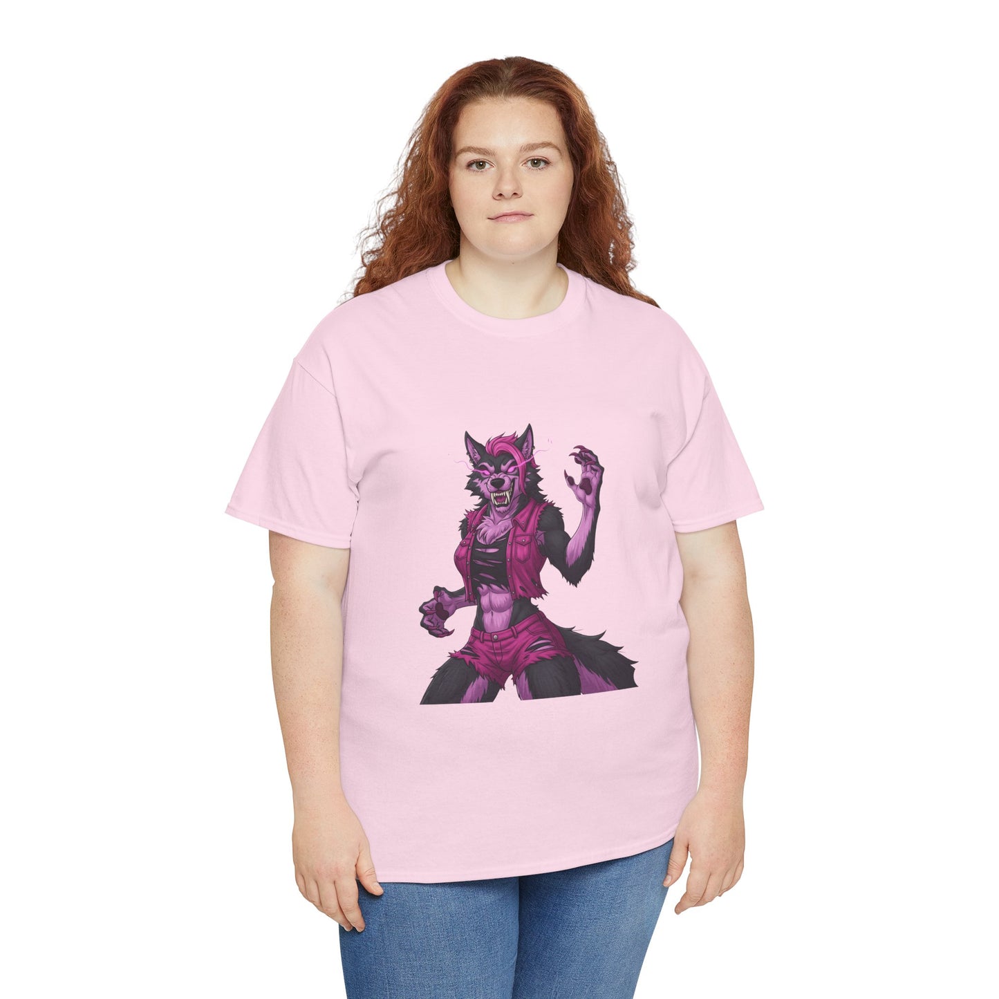 Fierce Werewolf Fights Cancer Tee