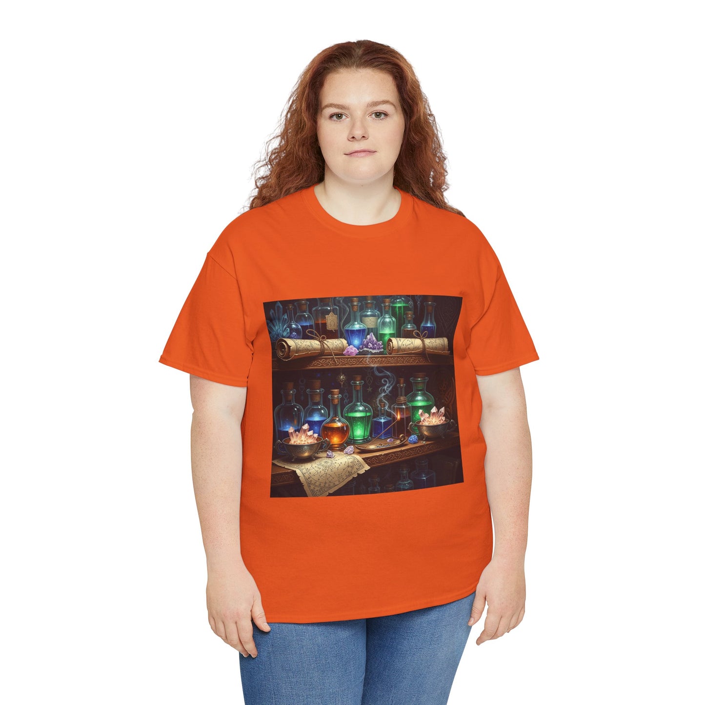 Witch's Potion Shelf Halloween Tee