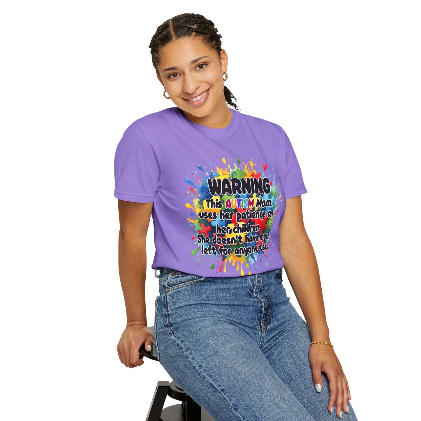 Autism Mom’s Patience Statement T-Shirt: Bold & Empowering