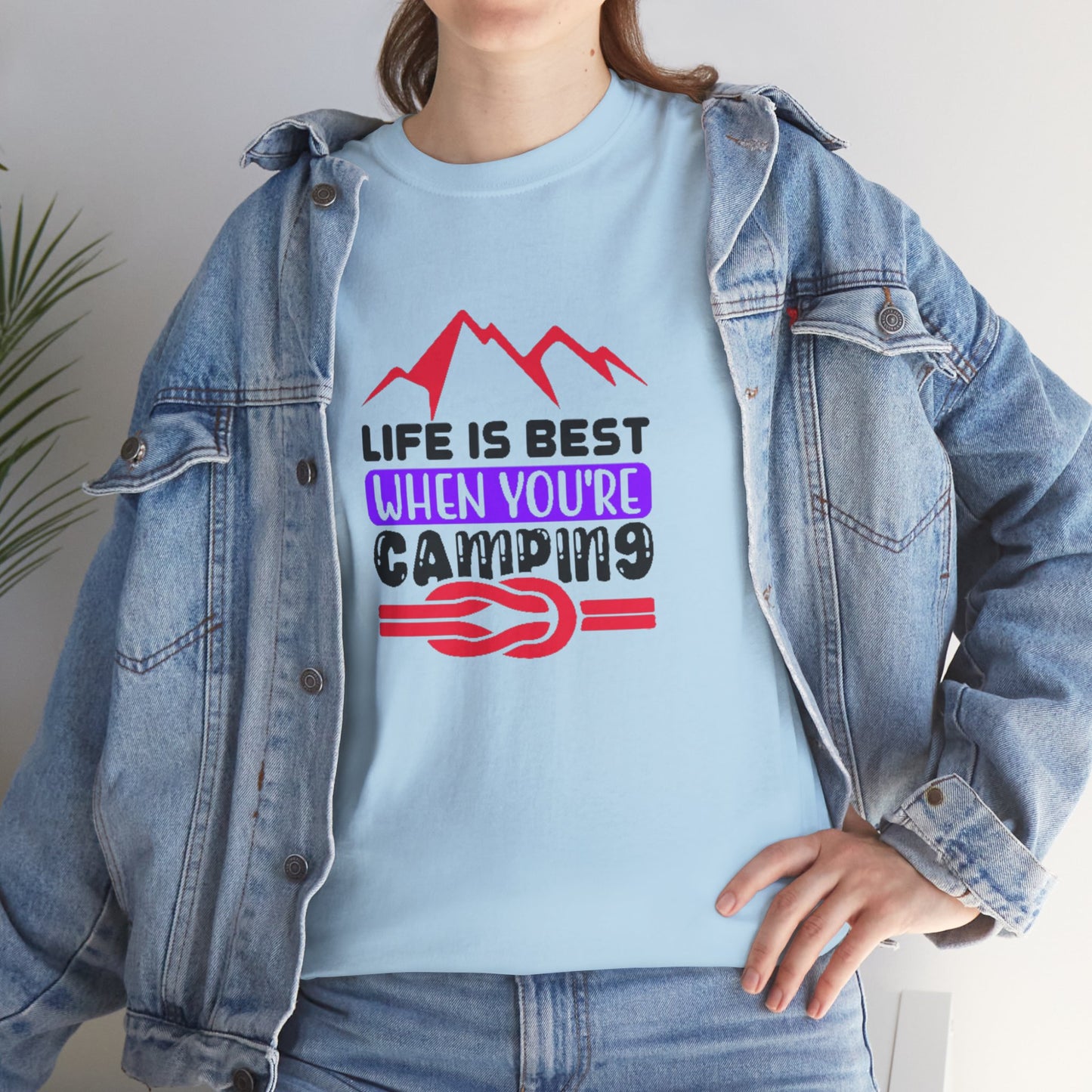 Mountain Adventure Camping Tee – Embrace the Great Outdoors