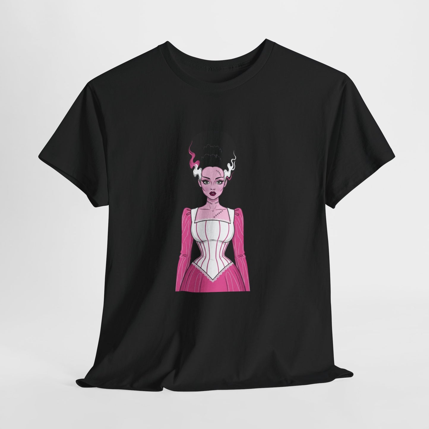 Pink Bride of Frankenstein Awareness Tee