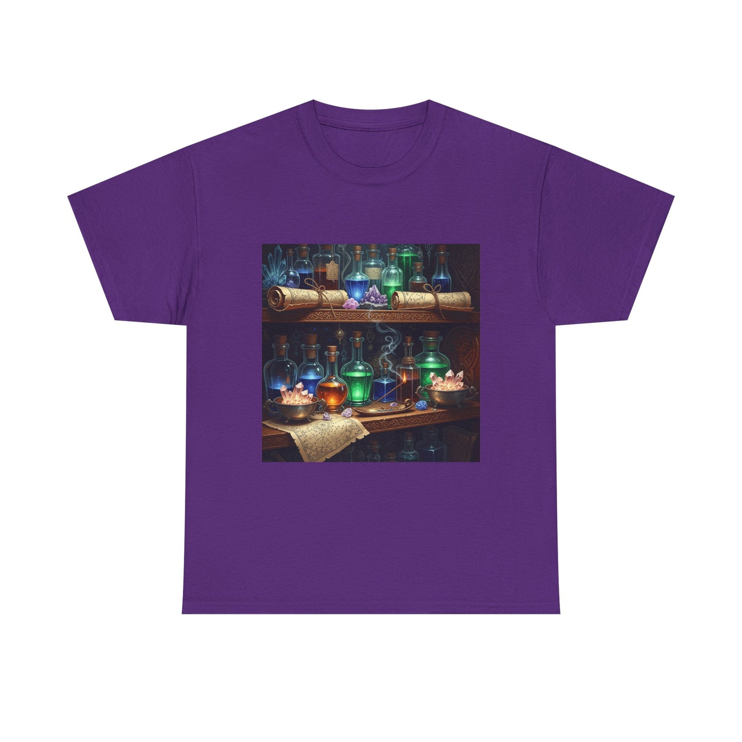 Witch's Potion Shelf Halloween Tee