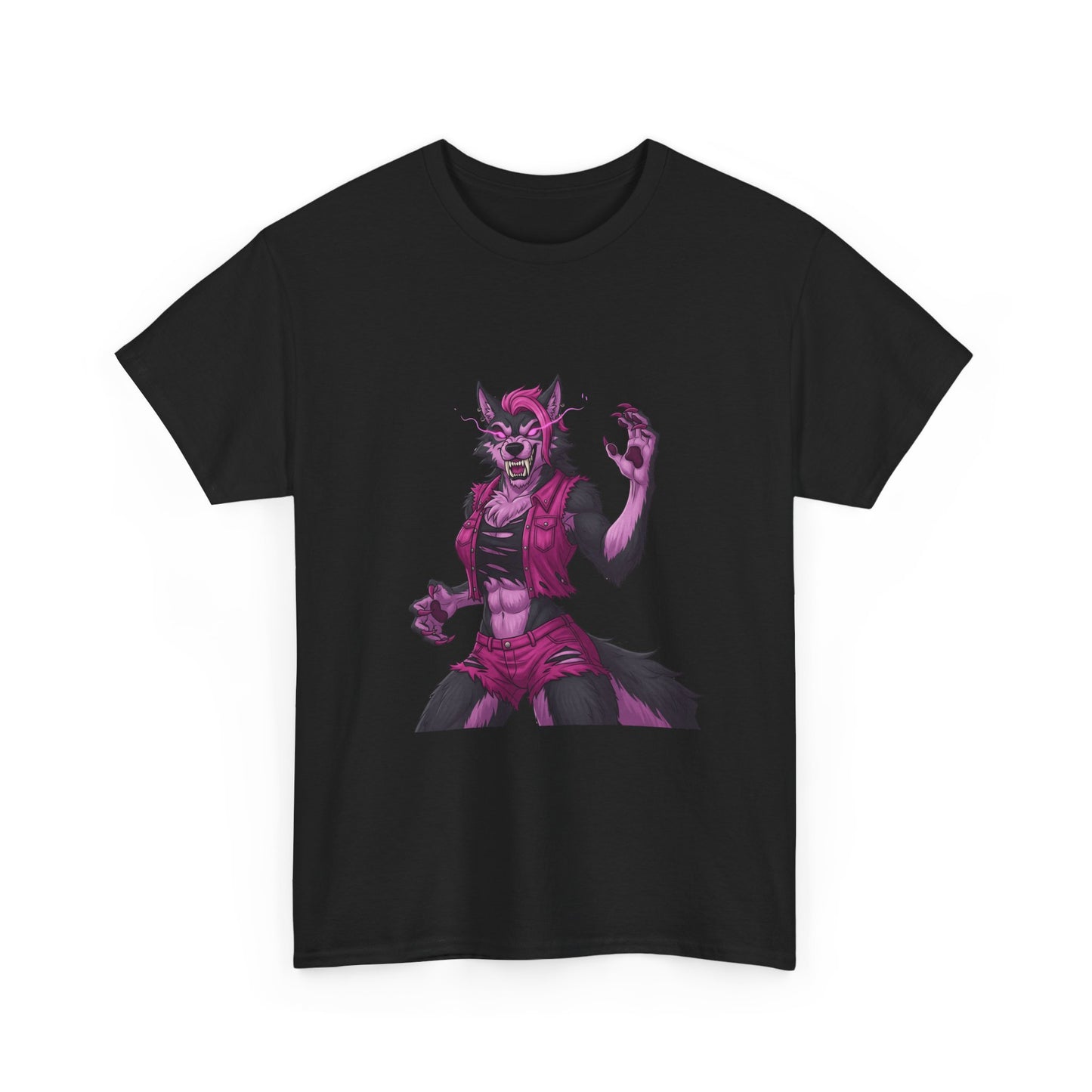 Fierce Werewolf Fights Cancer Tee