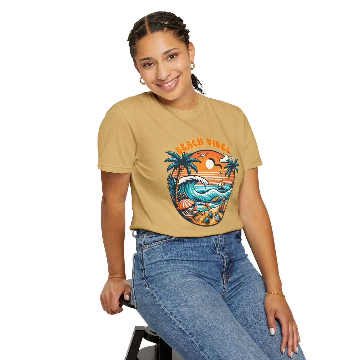 Beach Vibes - Retro Summer Bliss T-Shirt