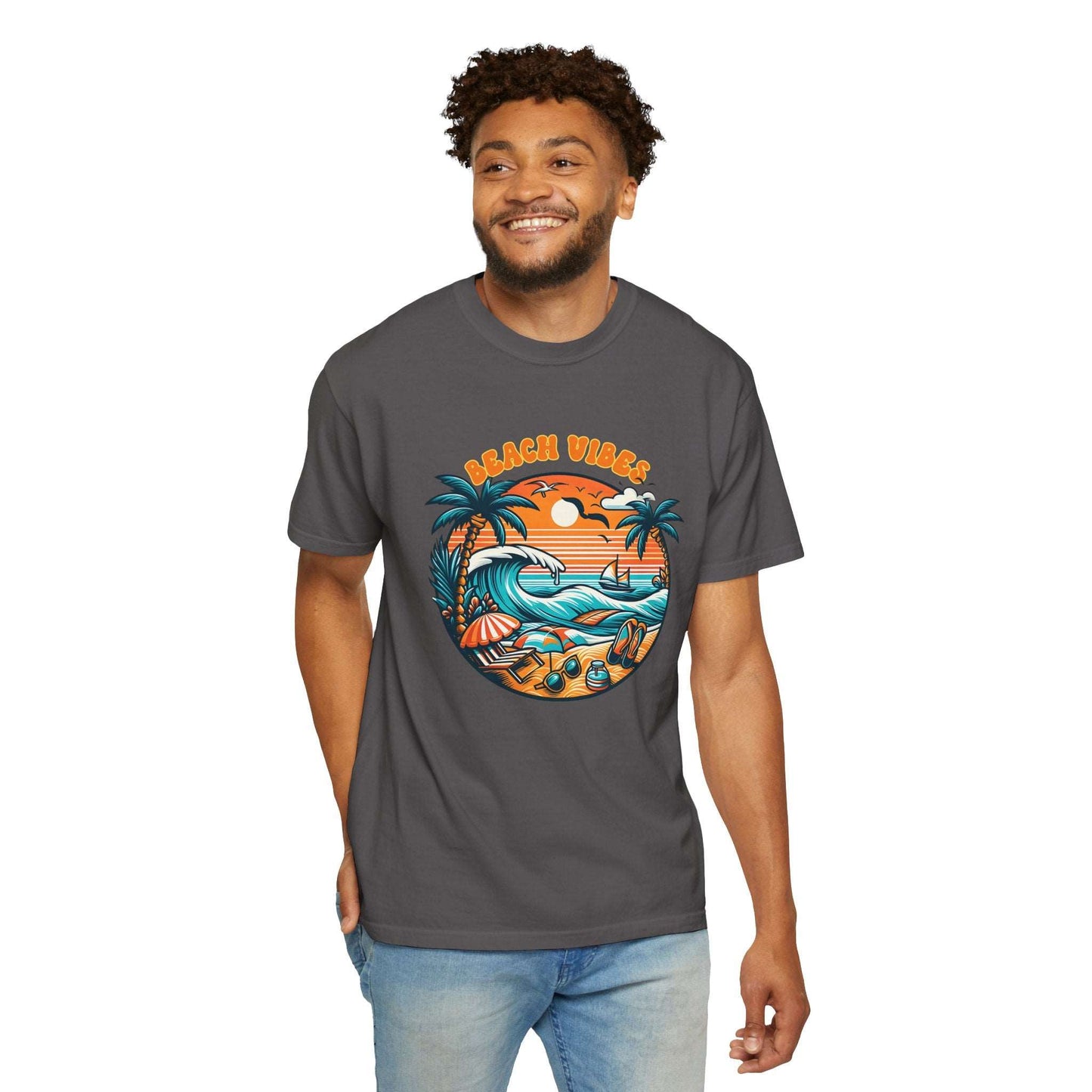 Beach Vibes - Retro Summer Bliss T-Shirt