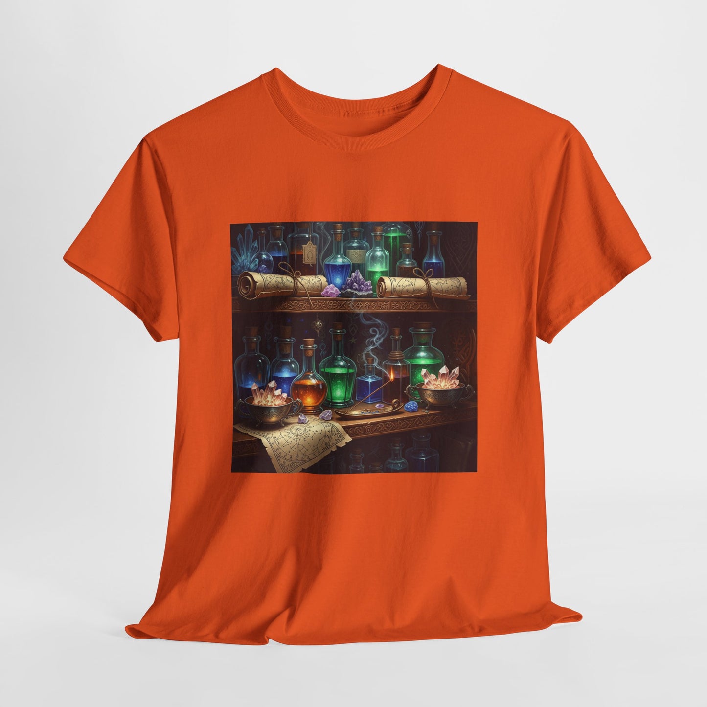 Witch's Potion Shelf Halloween Tee
