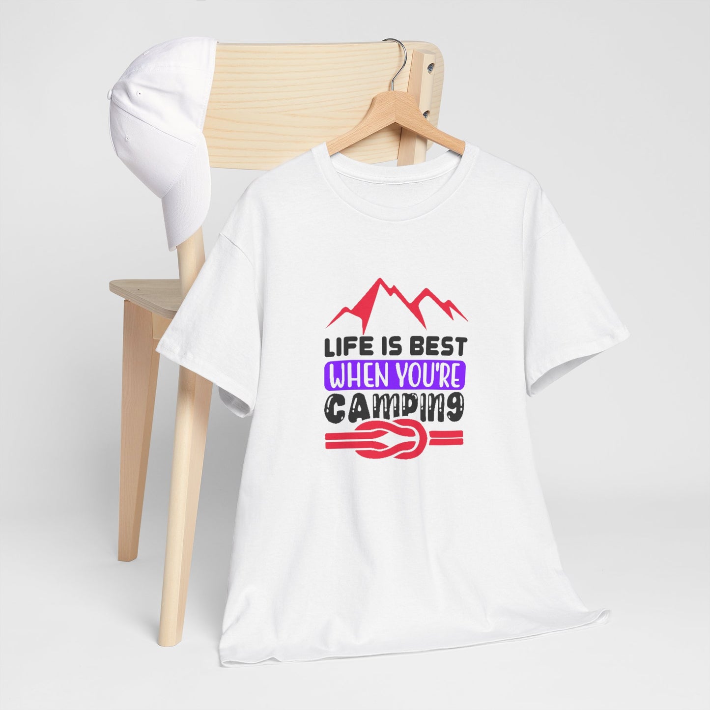 Mountain Adventure Camping Tee – Embrace the Great Outdoors