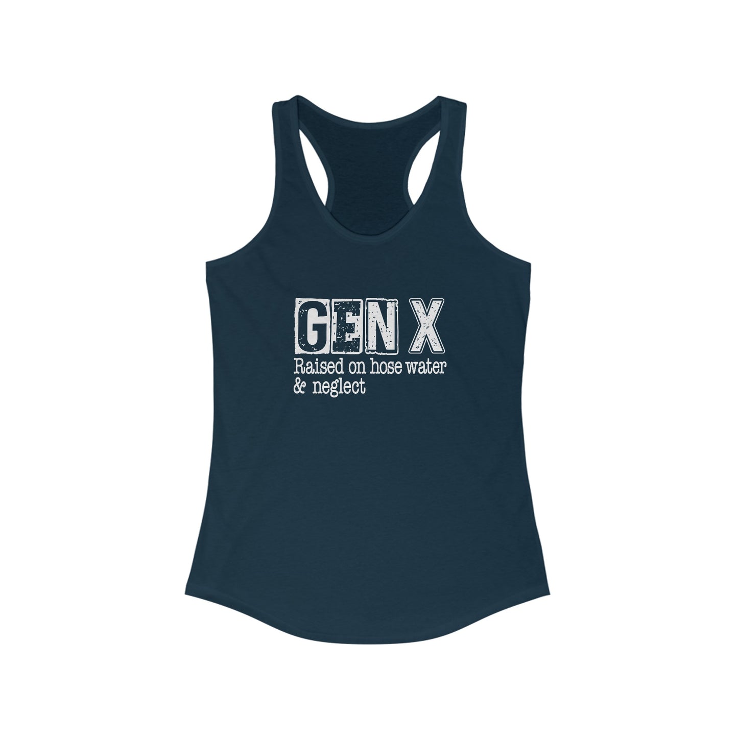 Gen X Nostalgia - Women’s Vintage Tank Top | ‘Raised on Hose Water & Neglect