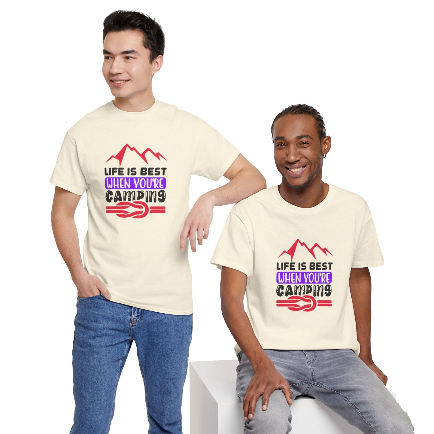 Mountain Adventure Camping Tee – Embrace the Great Outdoors