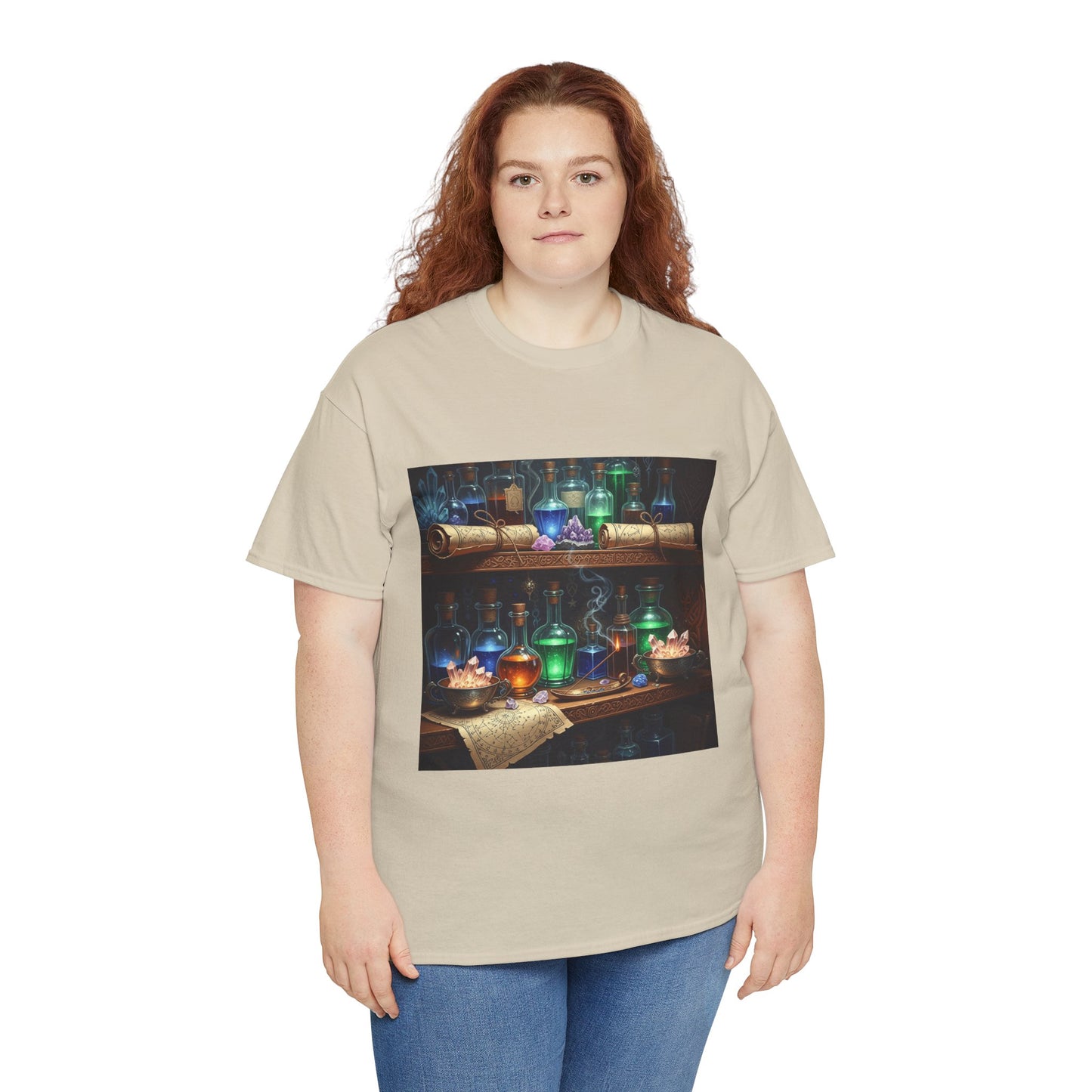 Witch's Potion Shelf Halloween Tee