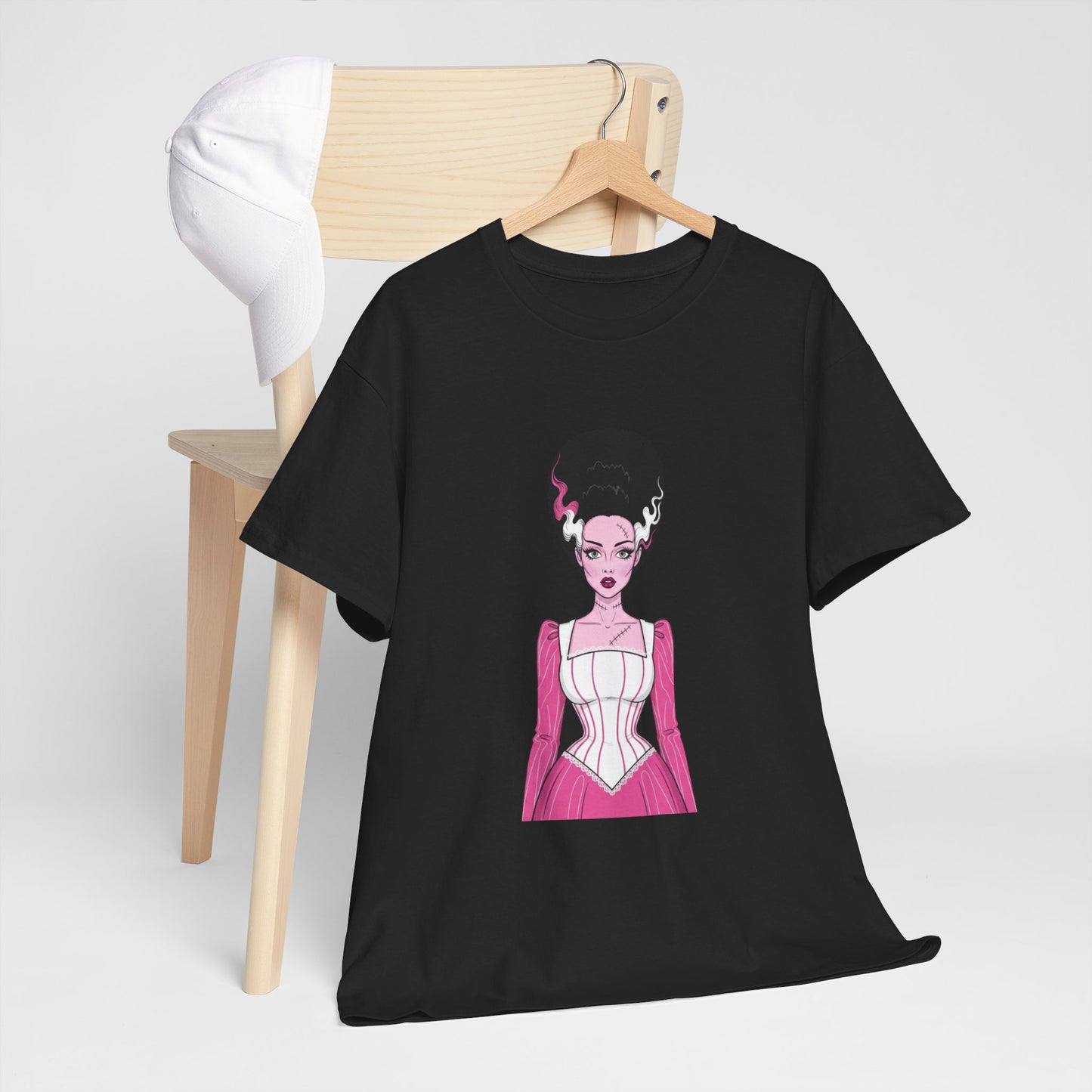 Pink Bride of Frankenstein Awareness Tee