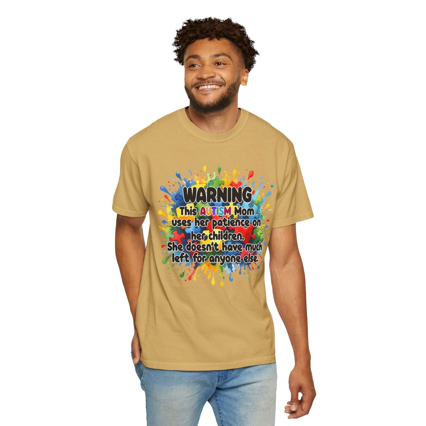 Autism Mom’s Patience Statement T-Shirt: Bold & Empowering