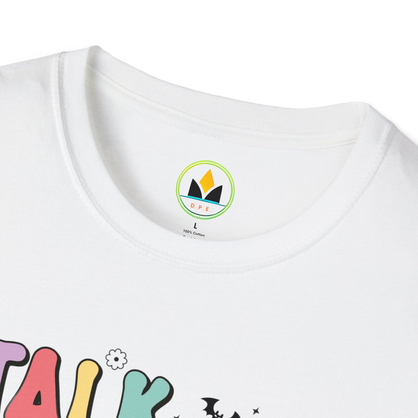 TALK SPOOKY TO ME - Fun Halloween Unisex Softstyle T-Shirt