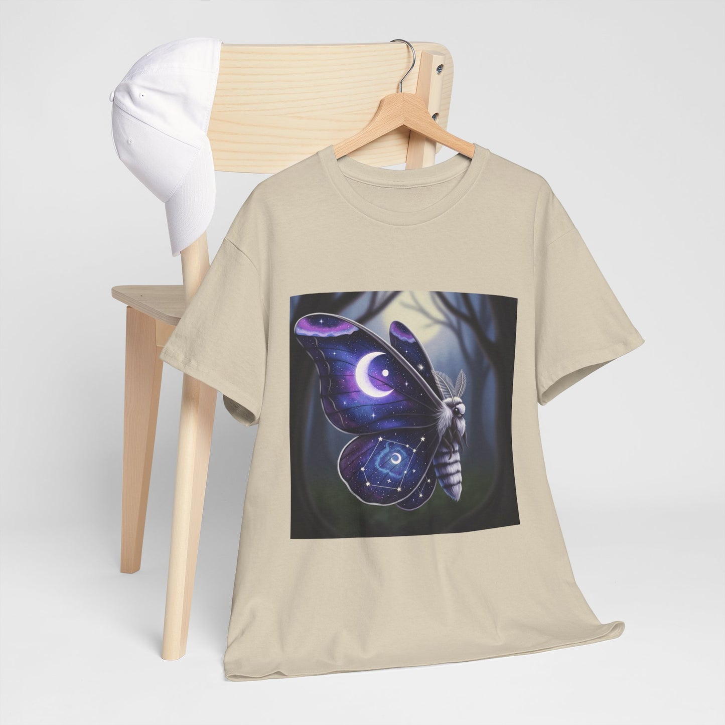 Witchy Galaxy Moth Moon Shirt