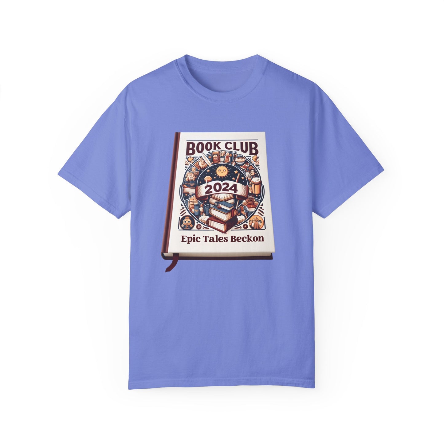 2024 Book Club - Literary Adventure tshirt - Epic Tales Beckon