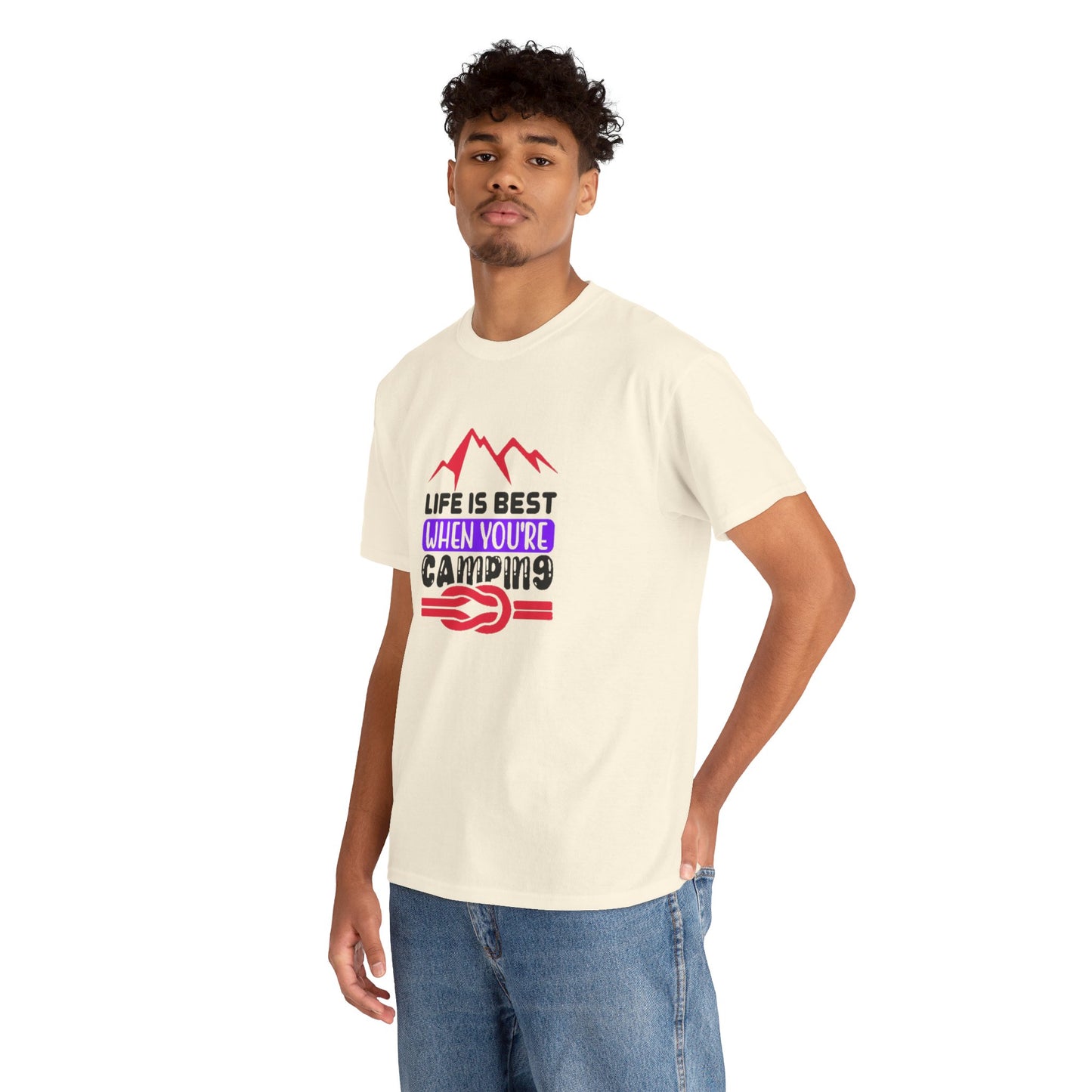 Mountain Adventure Camping Tee – Embrace the Great Outdoors