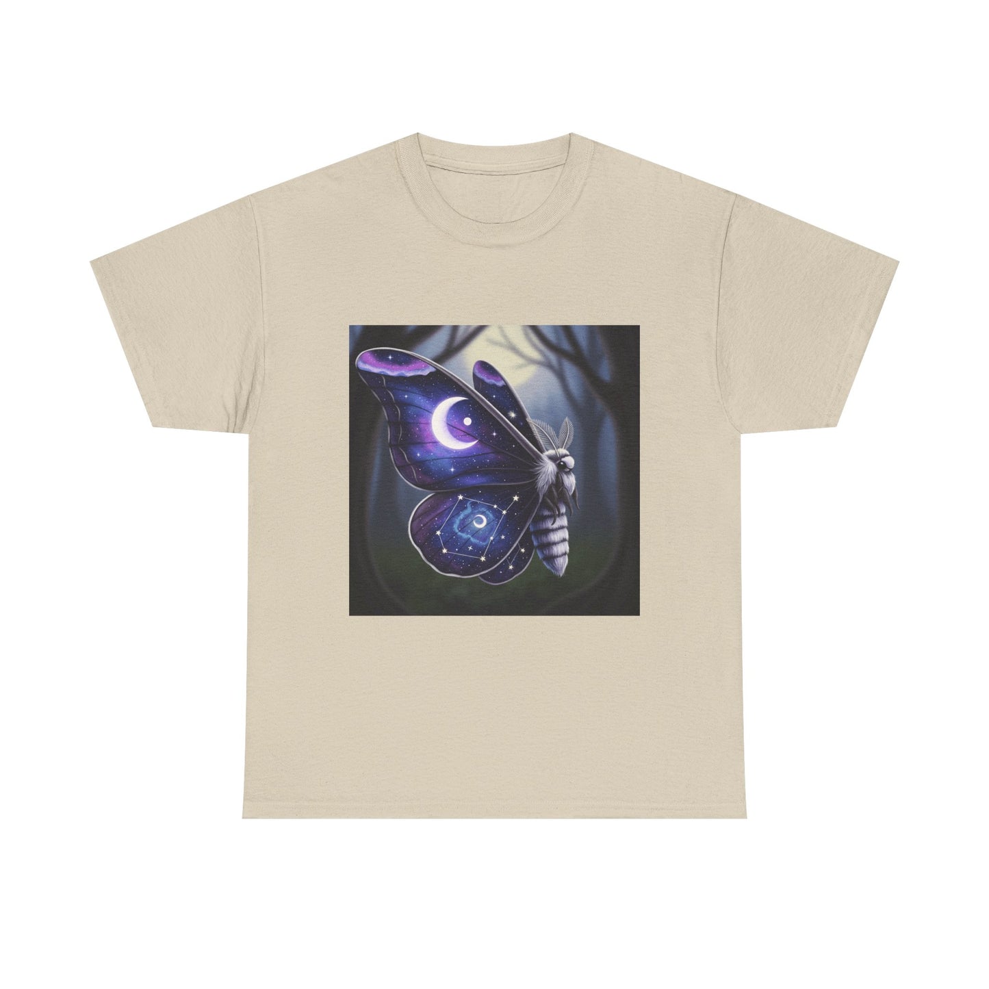 Witchy Galaxy Moth Moon Shirt