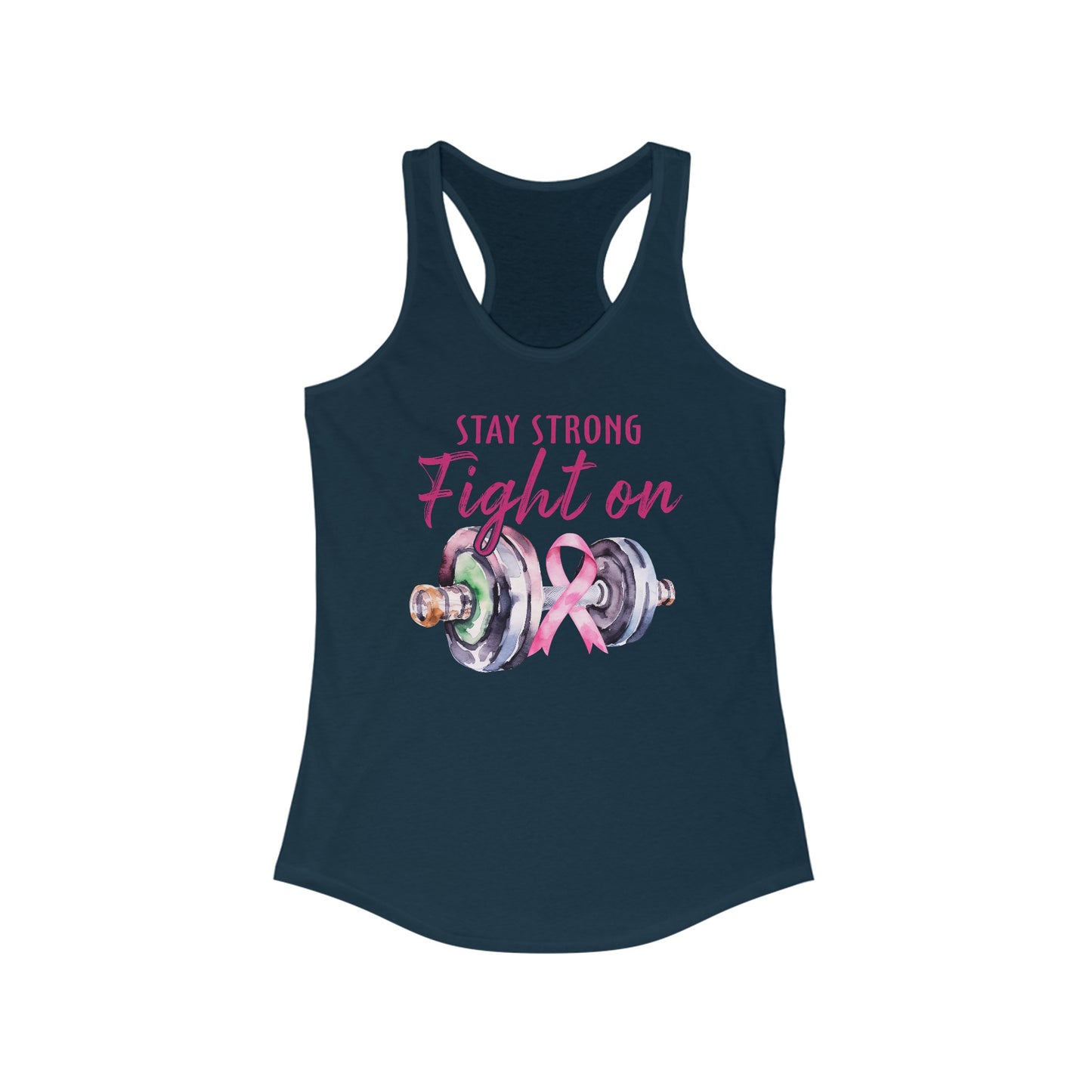 Empowerment Women’s Cancer Awareness Tank Top - Motivational Fitness Apparel