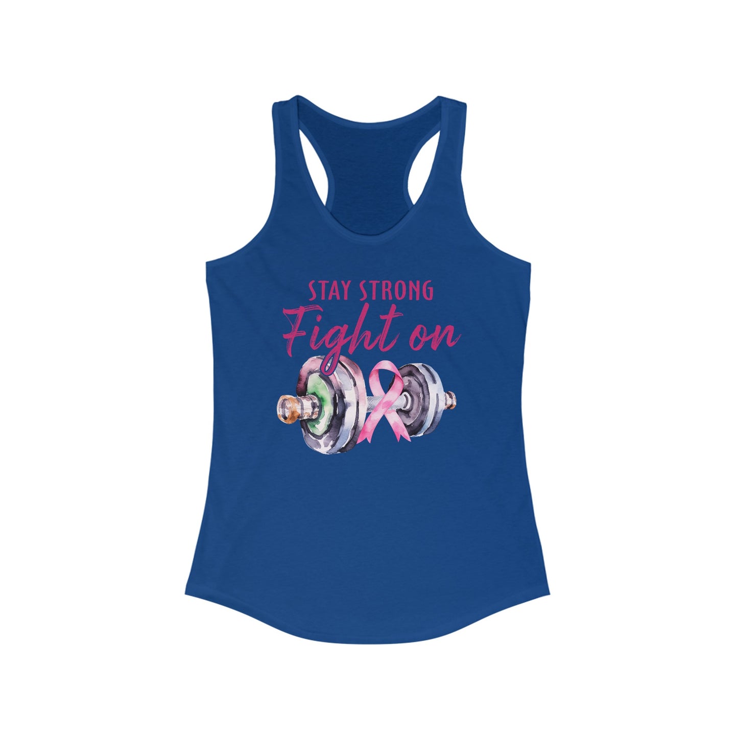 Empowerment Women’s Cancer Awareness Tank Top - Motivational Fitness Apparel