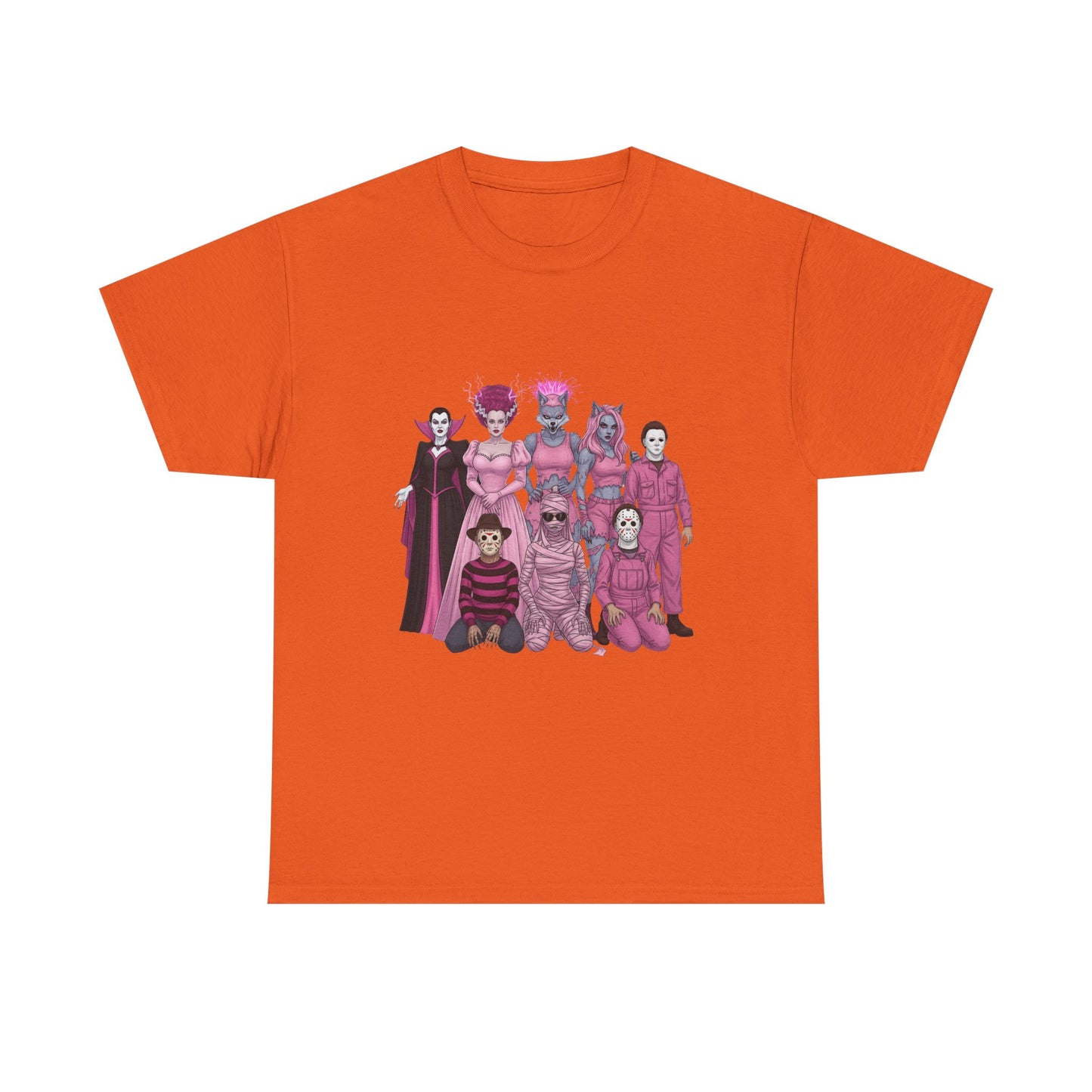October Horror Pink Awareness Fighting for a Cause Unisex Tee - Breast Cancer Awareness Month
