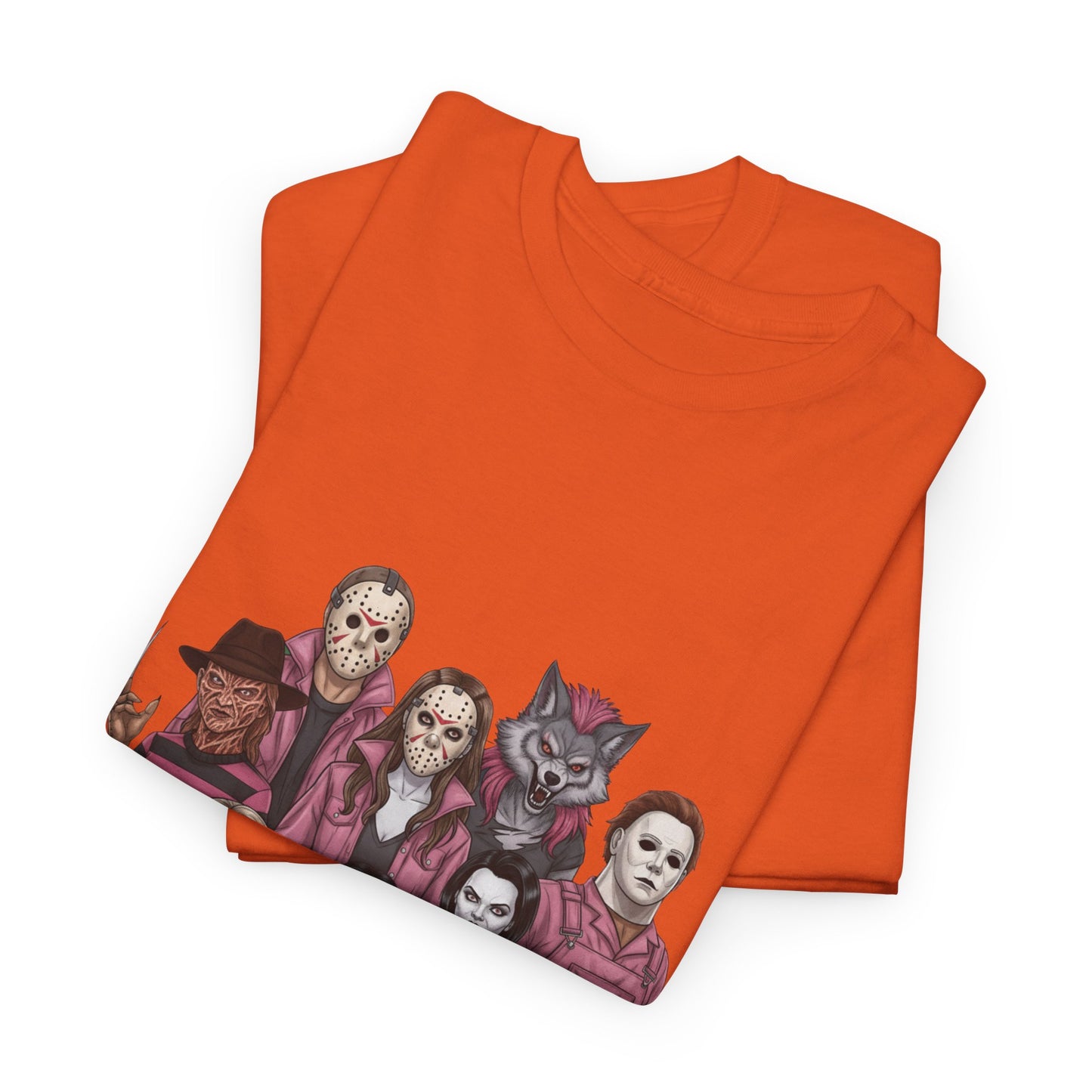 Horror Villains Breast Cancer Awareness Tee
