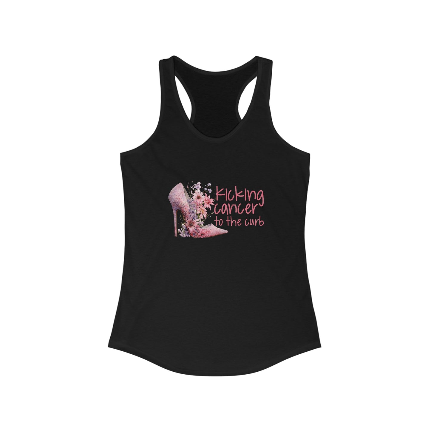 Empowerment Blossoms Tank Top - Kicking Cancer to the Curb - Floral Support Wear