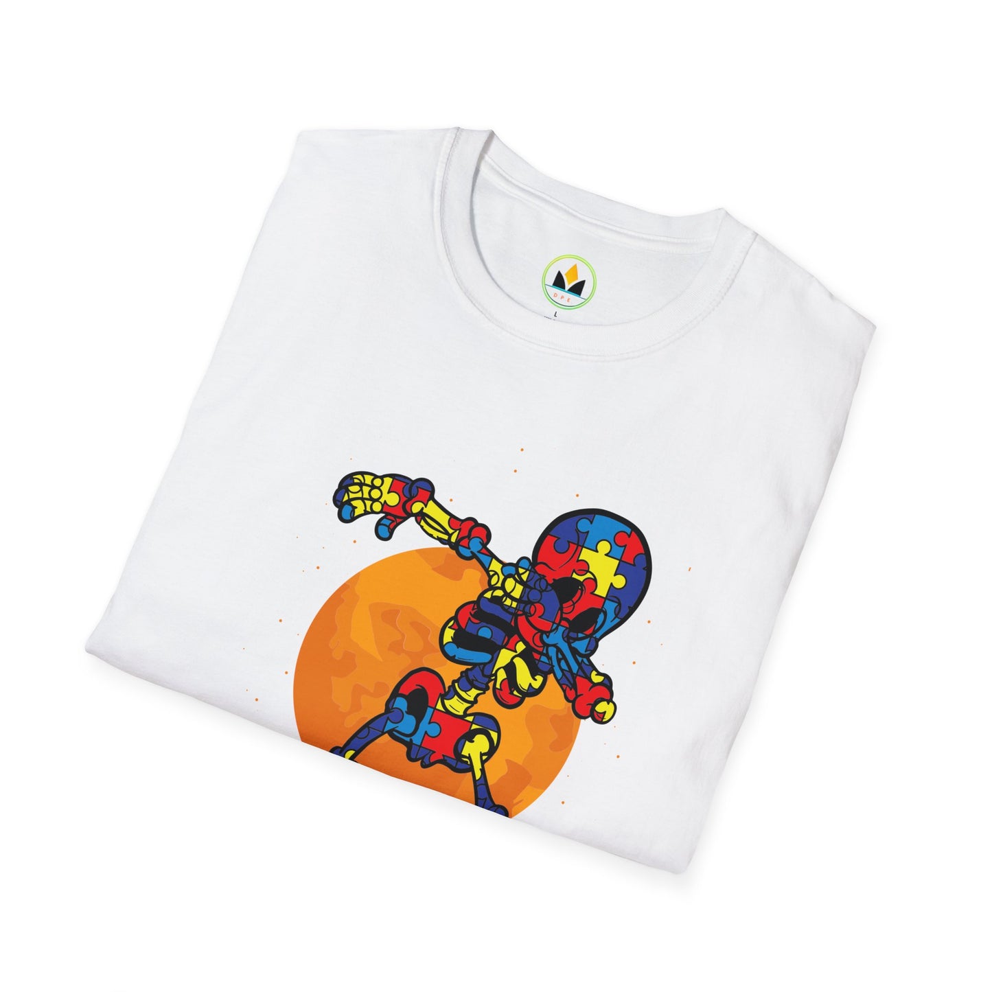 Autism Awareness Halloween Hero Tee - Embrace Uniqueness & Celebrate Differences Unisex Softstyle