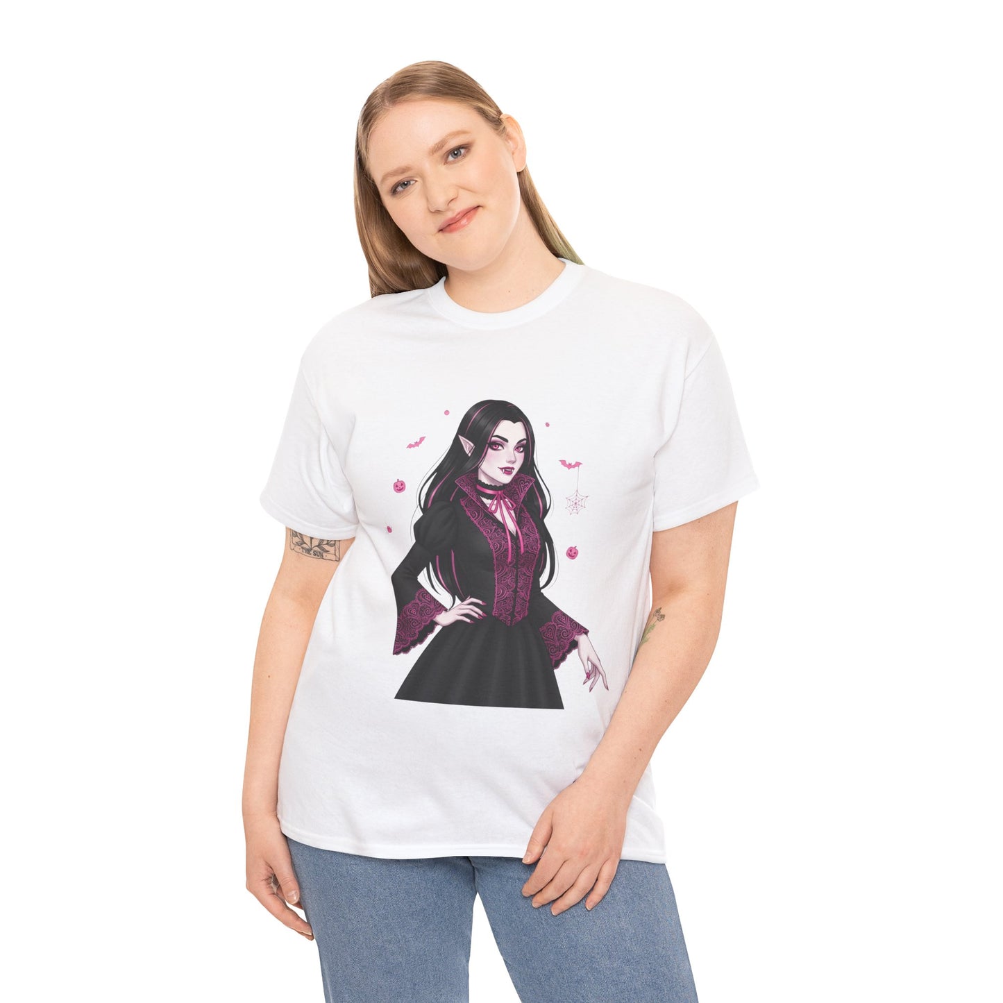 Gothic Vampire Cancer Awareness Tee