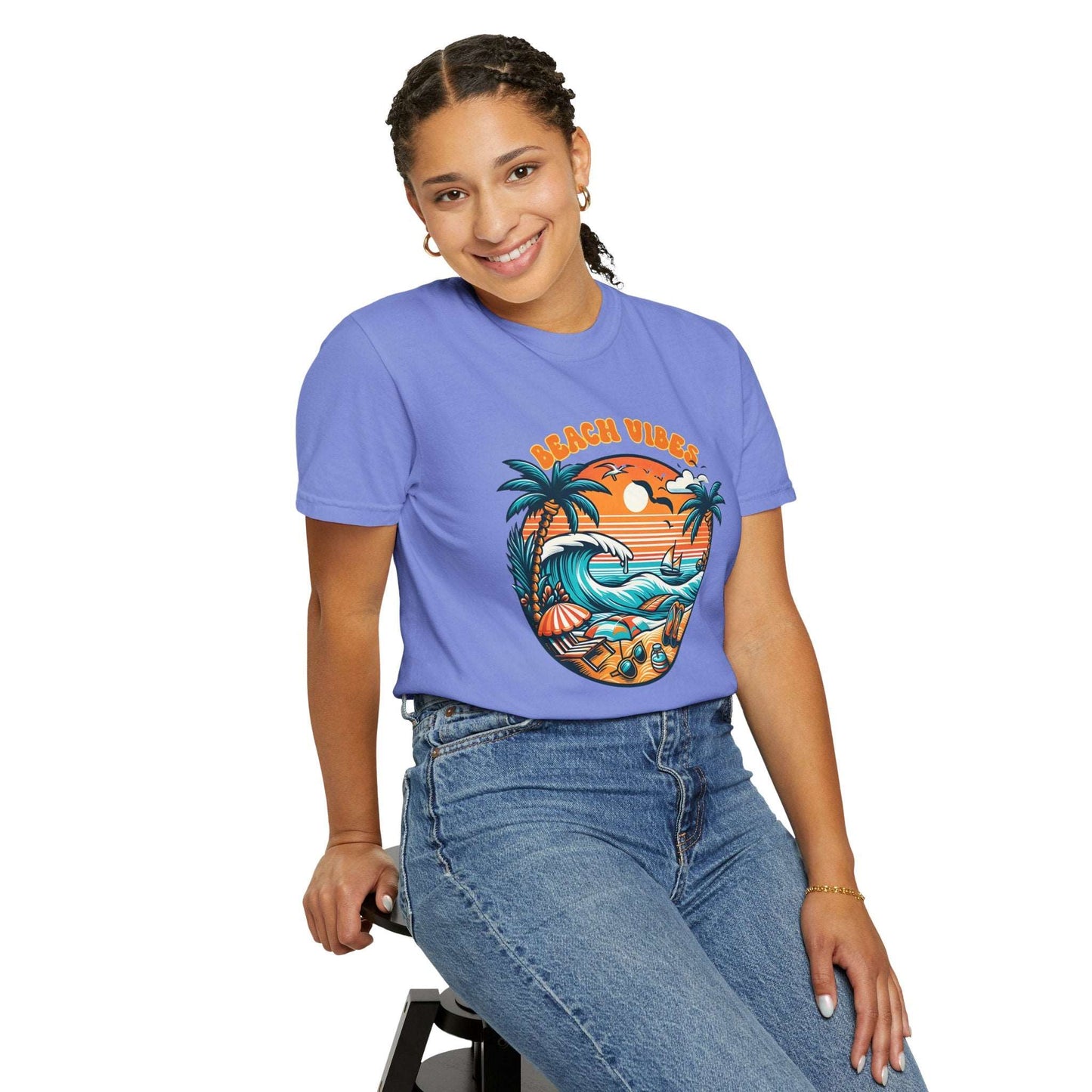 Beach Vibes - Retro Summer Bliss T-Shirt