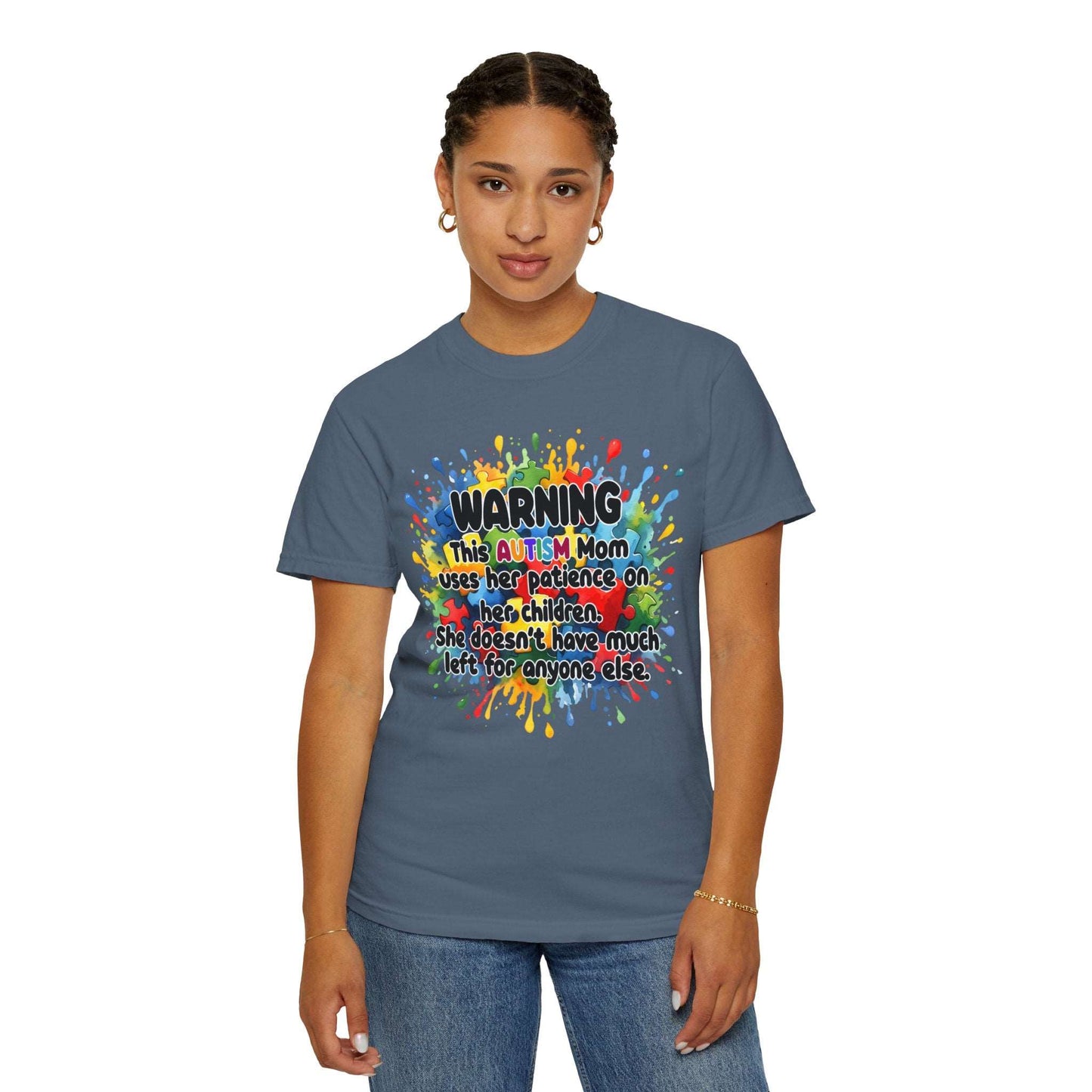 Autism Mom’s Patience Statement T-Shirt: Bold & Empowering