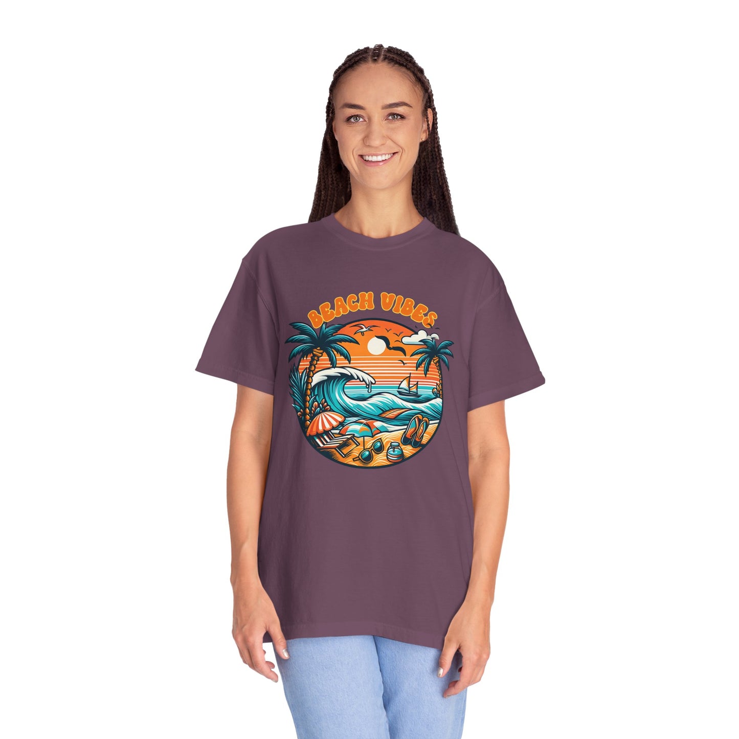 Beach Vibes - Retro Summer Bliss T-Shirt